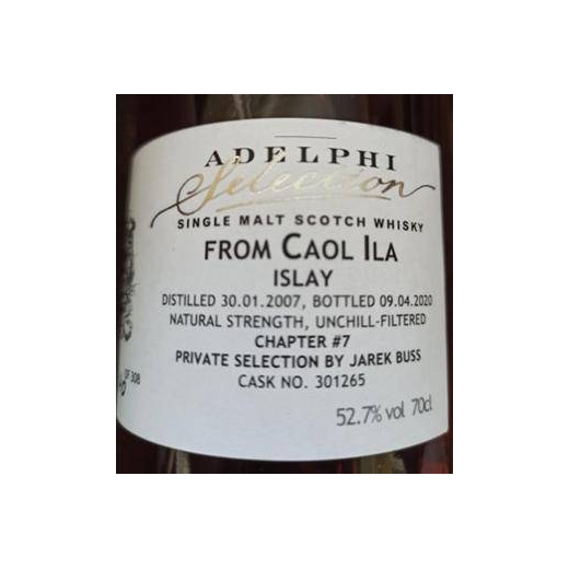 Caol Ila Limited Edition 2007 13 Years Single Malt Whisky