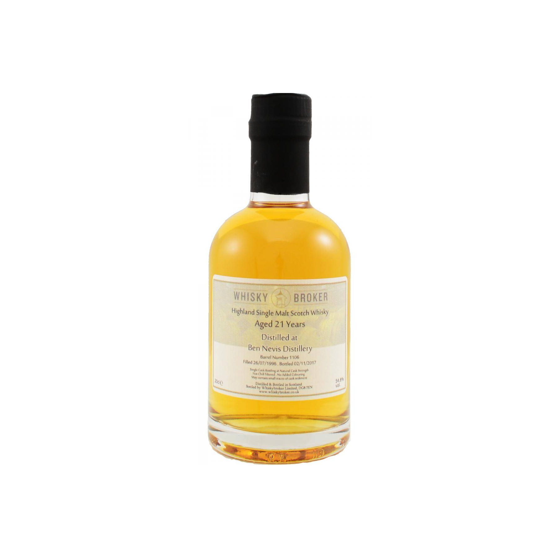 Ben Nevis 1996 21 Years Single Malt Whisky 2