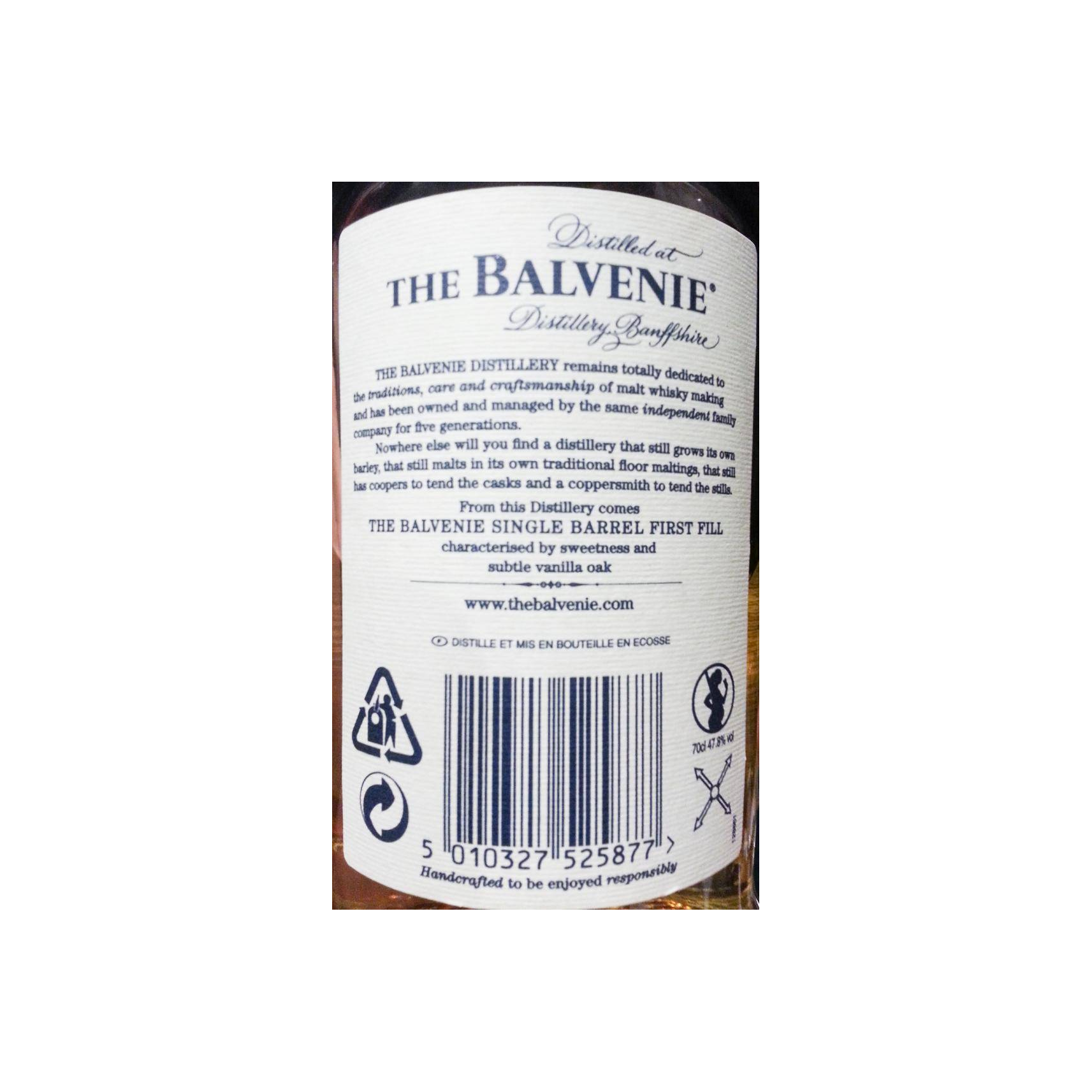 The Balvenie Single Cask 12 Years Single Malt Whisky 3