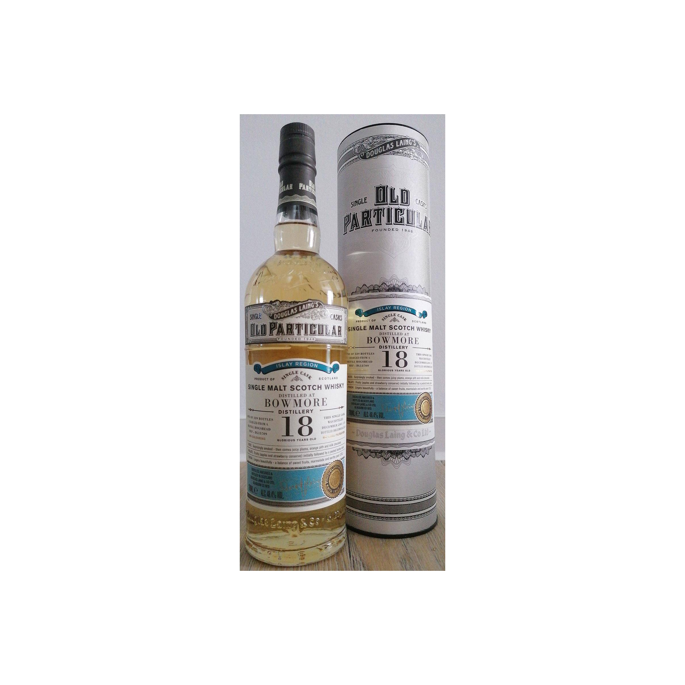 Bowmore Old Particular 2001 18 Years Single Malt Whisky 2