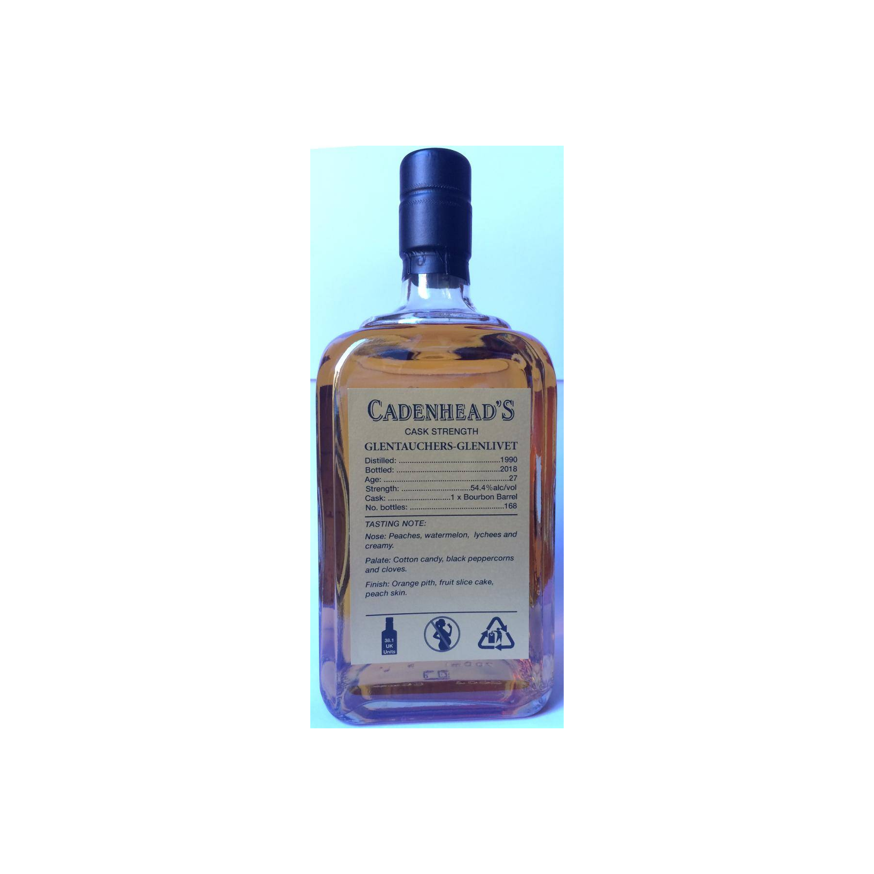 Glentauchers Single Cask 1990 27 Years Single Malt Whisky 2