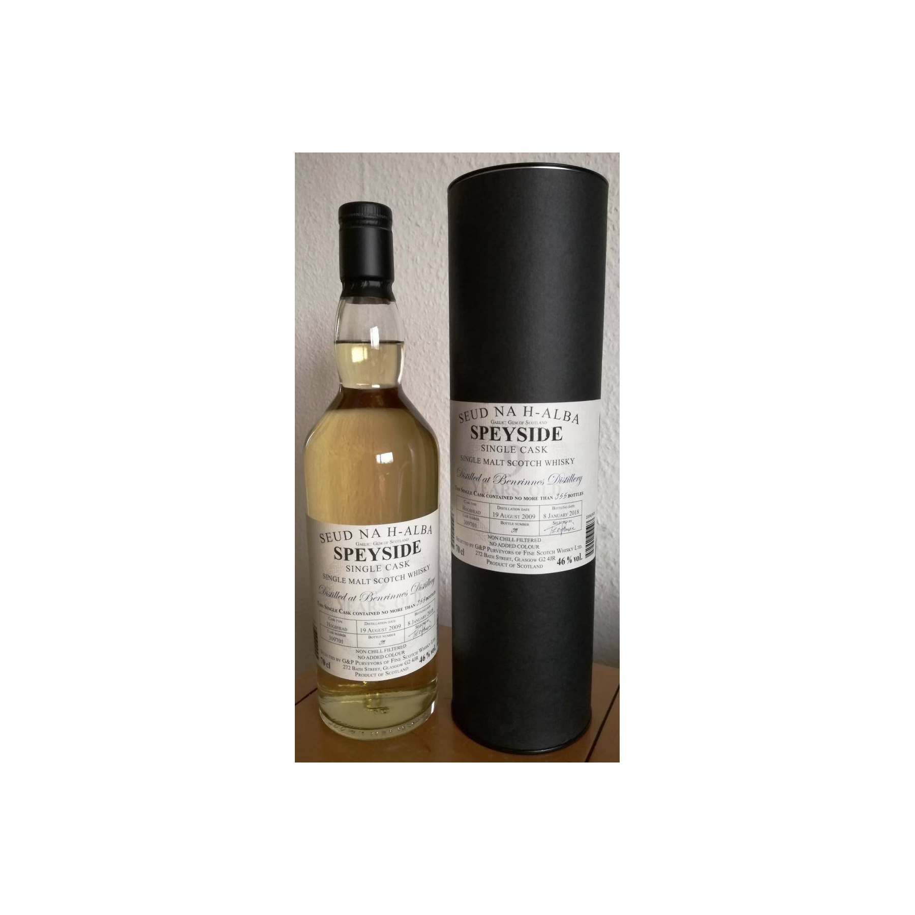 Benrinnes 2009 9 Years Single Malt Whisky 2