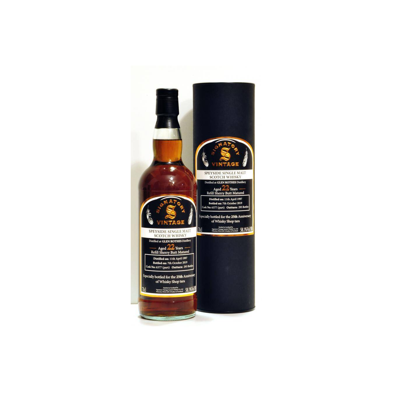 The Glenrothes 1997 22 Years Single Malt Whisky 3