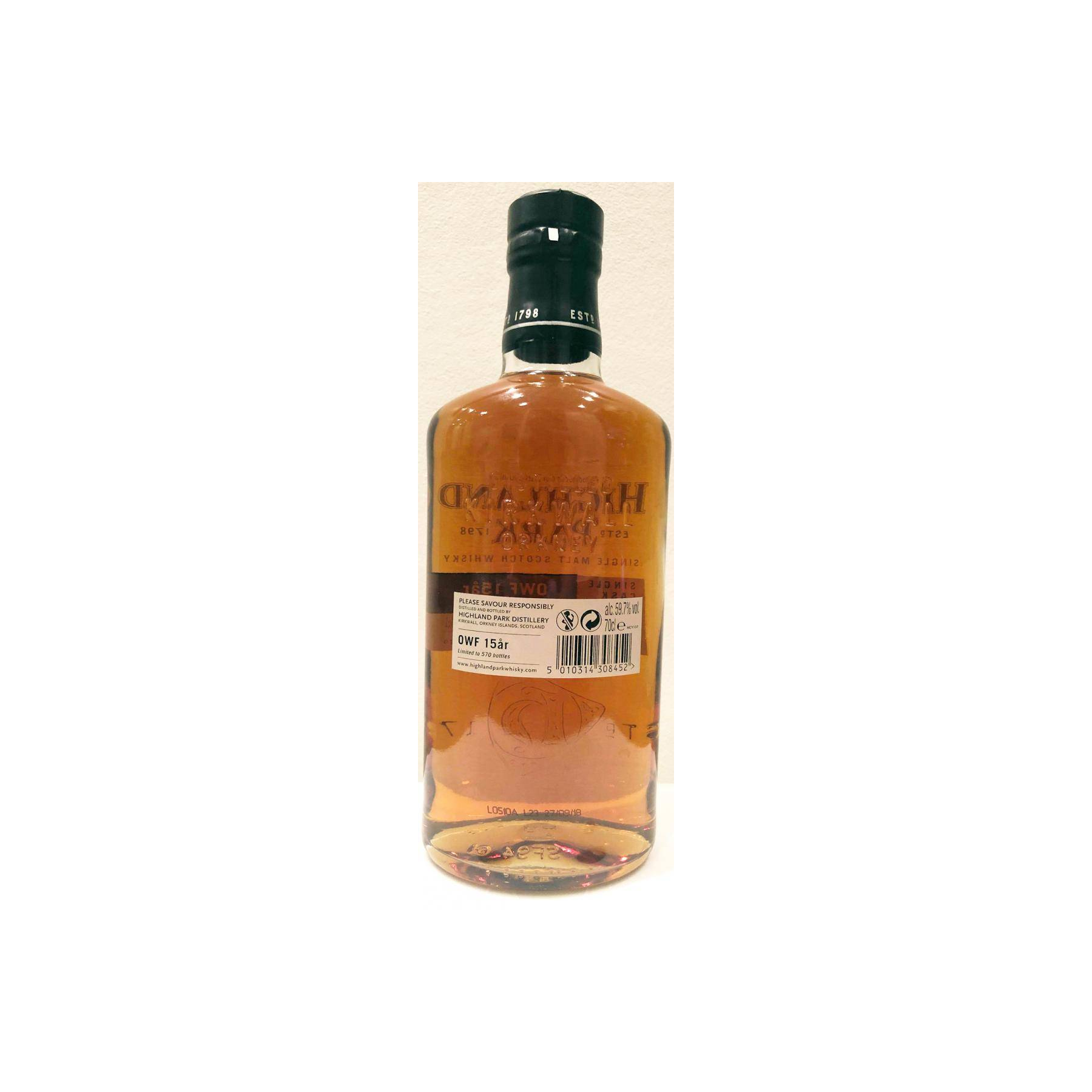 Highland Park Single Cask 2003 15 Years Single Malt Whisky 3