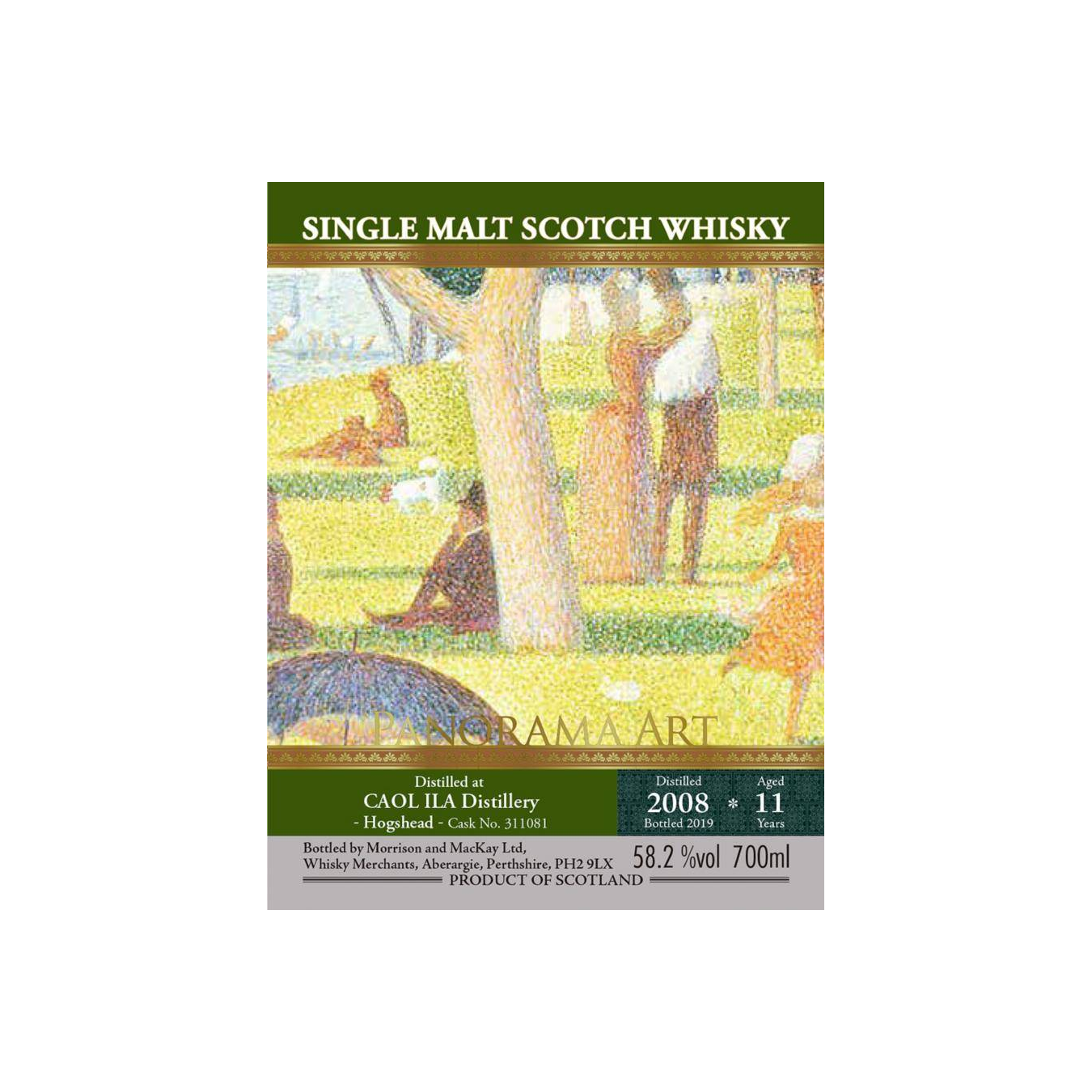 Caol Ila 2008 11 Years Single Malt Whisky
