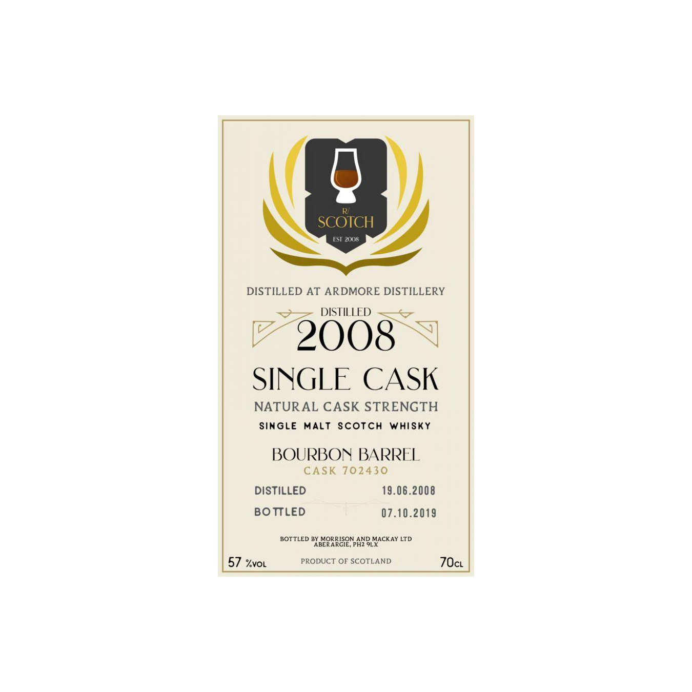 Ardmore 2008 11 Years Single Malt Whisky 2