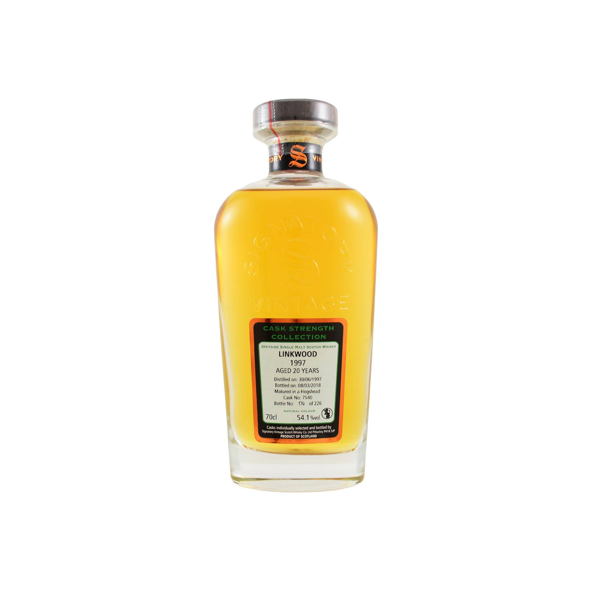 Linkwood Cask Strength Collection 1997 20 Years Single Malt Whisky
