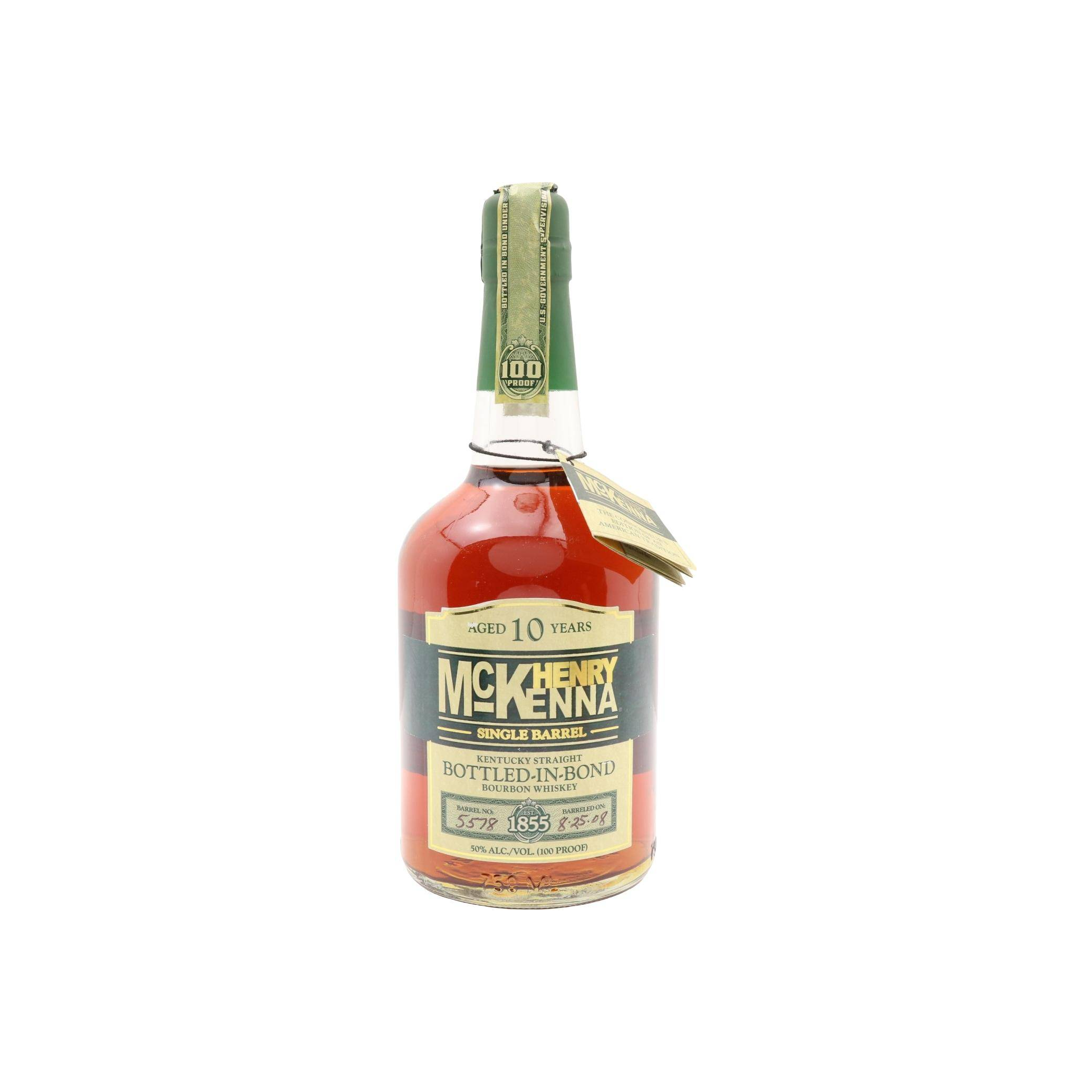 Henry McKenna Single Cask 2008 10 Years Bourbon Whisky