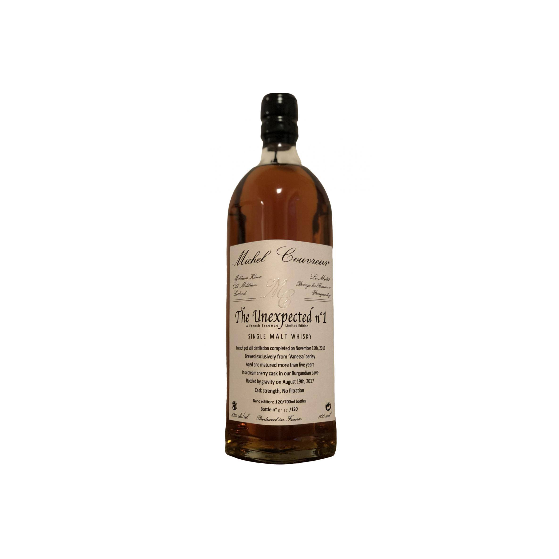 Michel Couvreur 2011 5 Years Single Malt Whisky