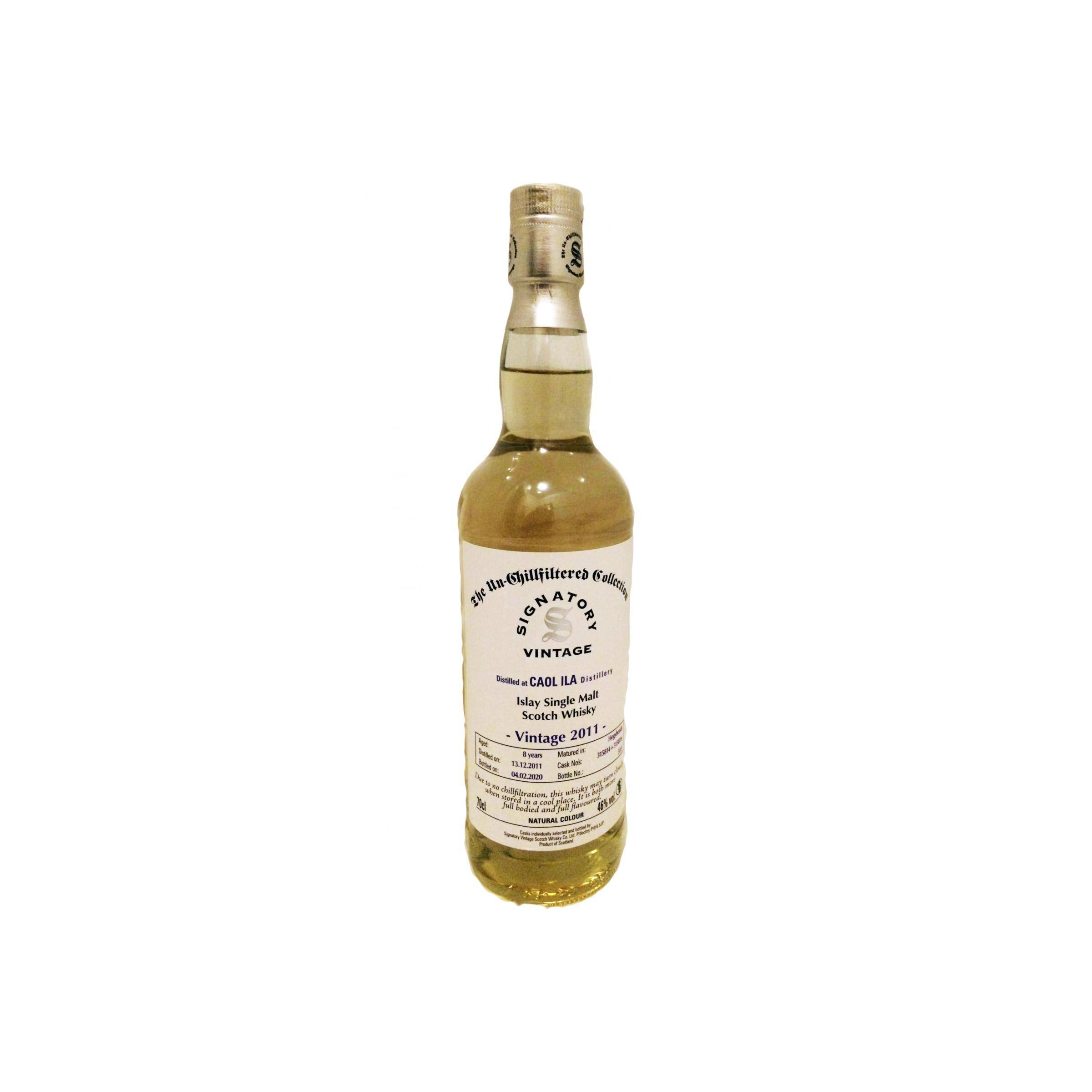 Caol Ila The Un-Chillfiltered Collection 2011 8 Years Single Malt Whisky