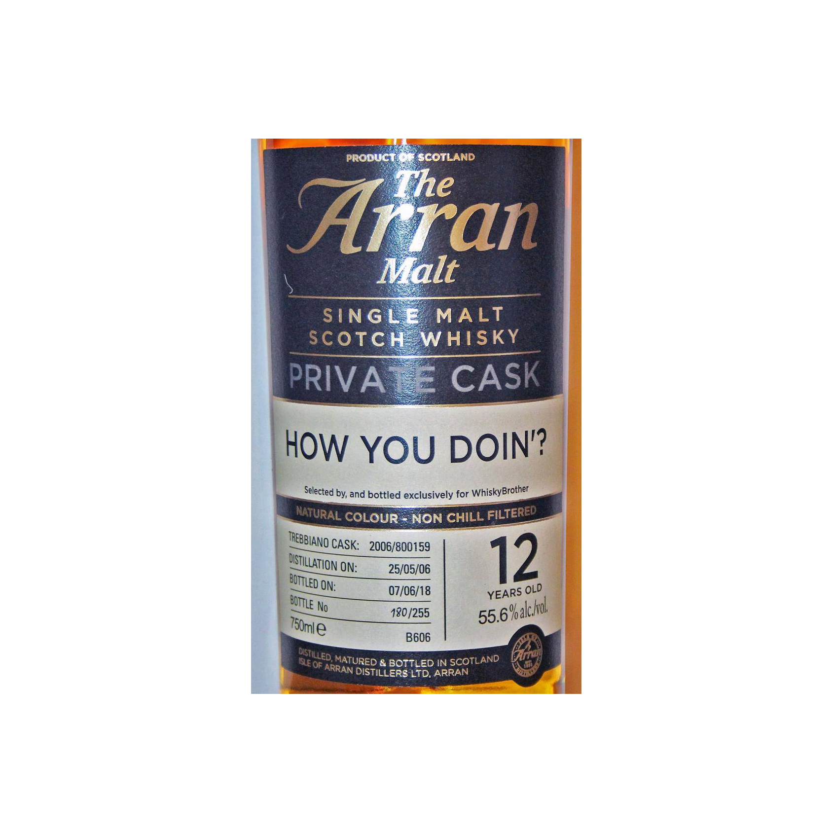 Arran Private Cask 2006 12 Years Single Malt Whisky 2