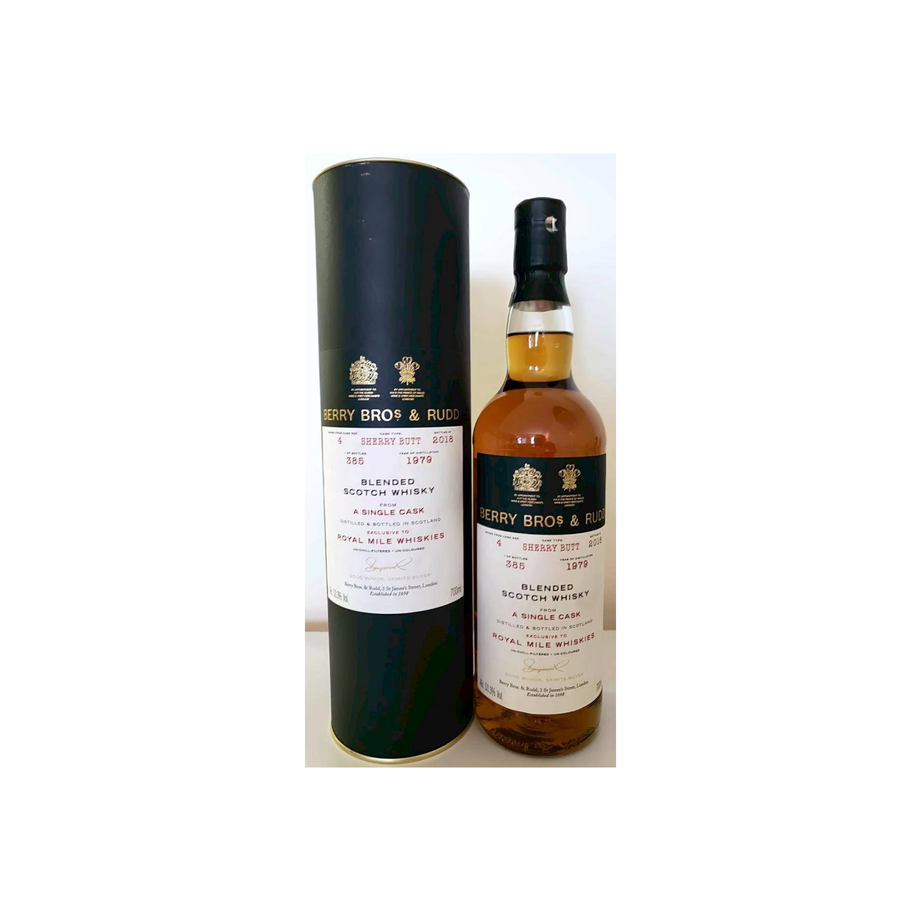 Berry Bros. & Rudd 1979 39 Years Blended Whisky 2