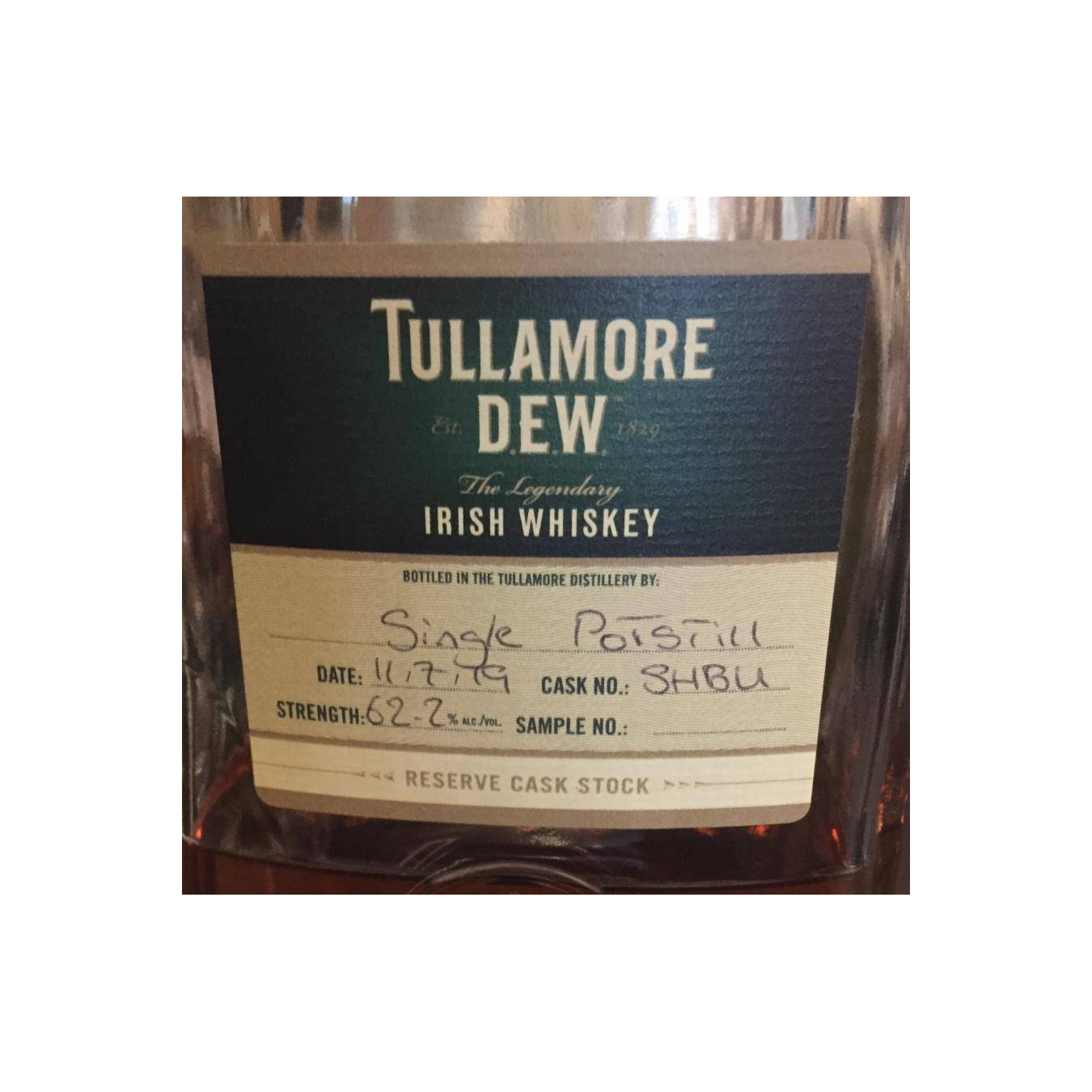 Tullamore Dew 2014 4 Years Single Pot Still Whisky