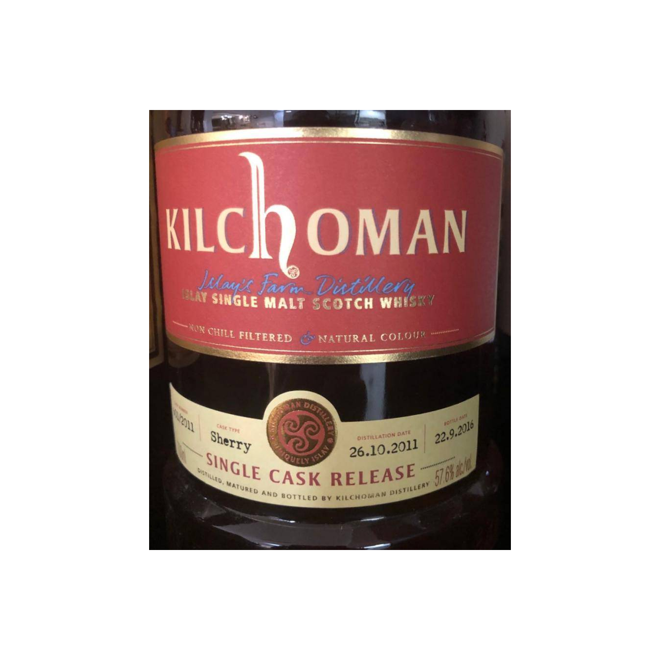 Kilchoman 2011 5 Years Single Malt Whisky