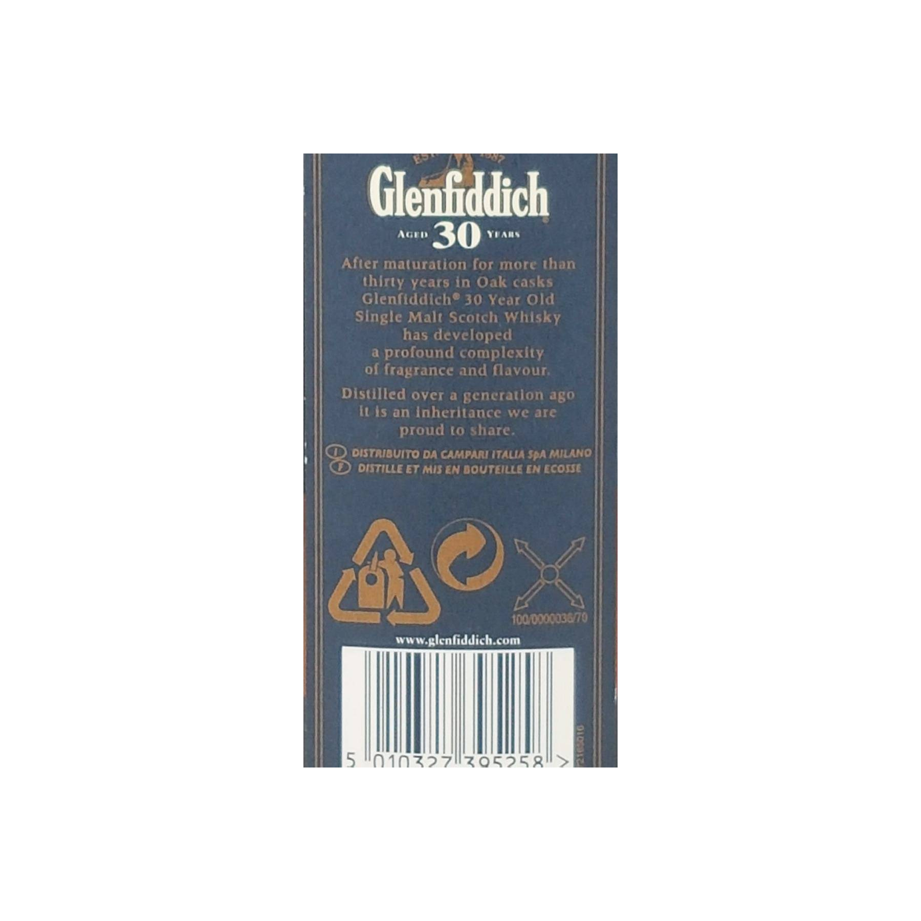 Glenfiddich 30 Years Single Malt Whisky 3
