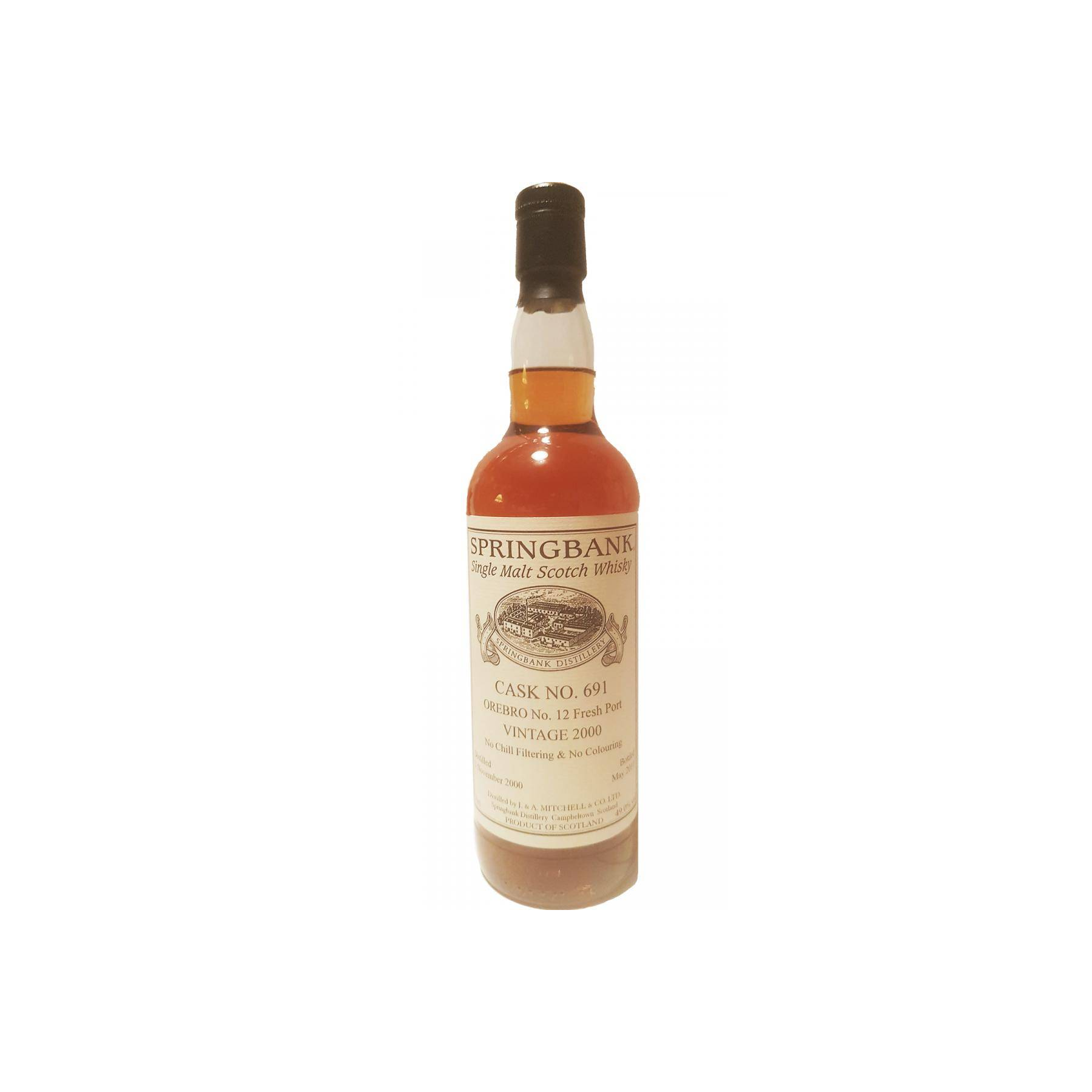 Springbank Private Bottling 2000 9 Years Single Malt Whisky