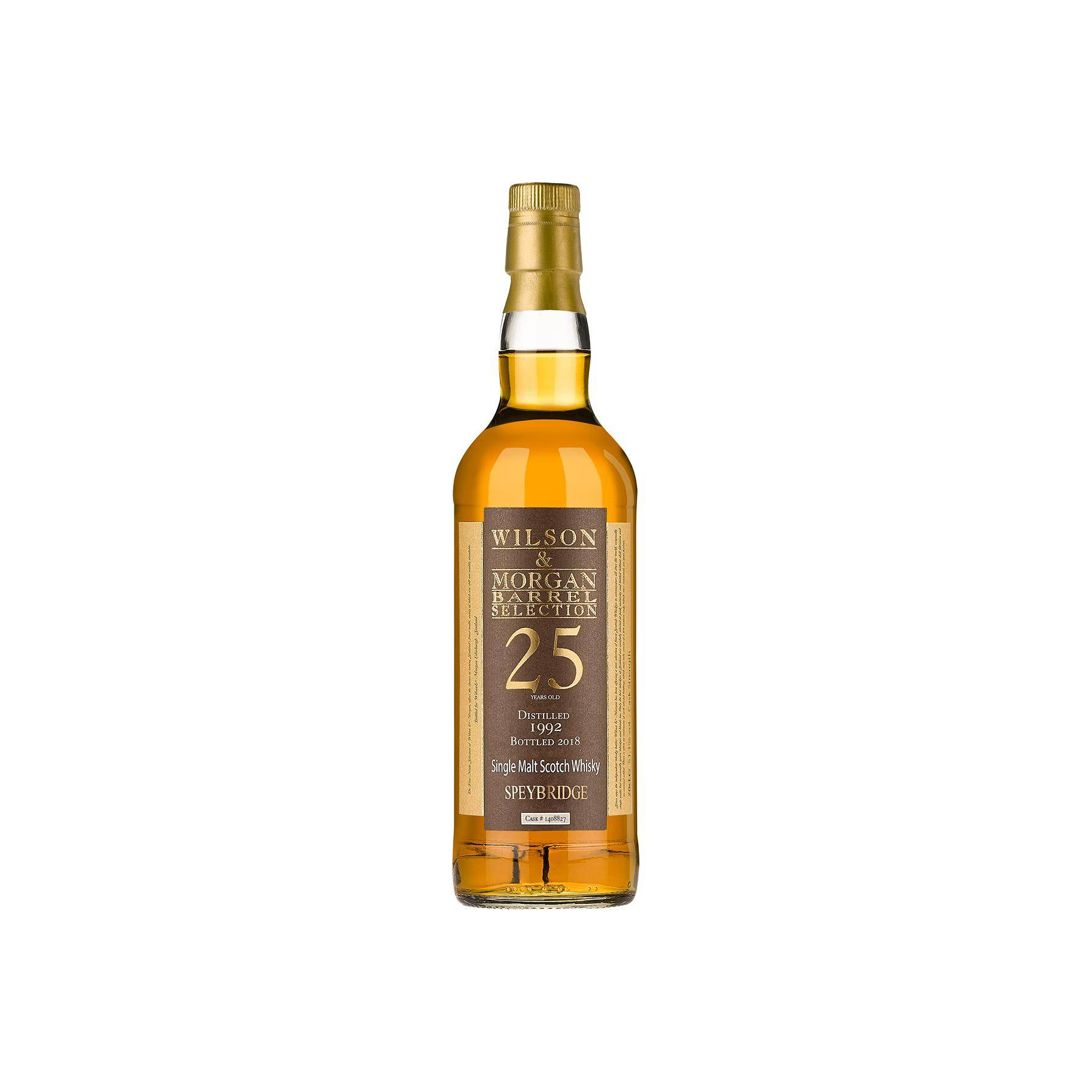 Wilson & Morgan 1992 25 Years Single Malt Whisky