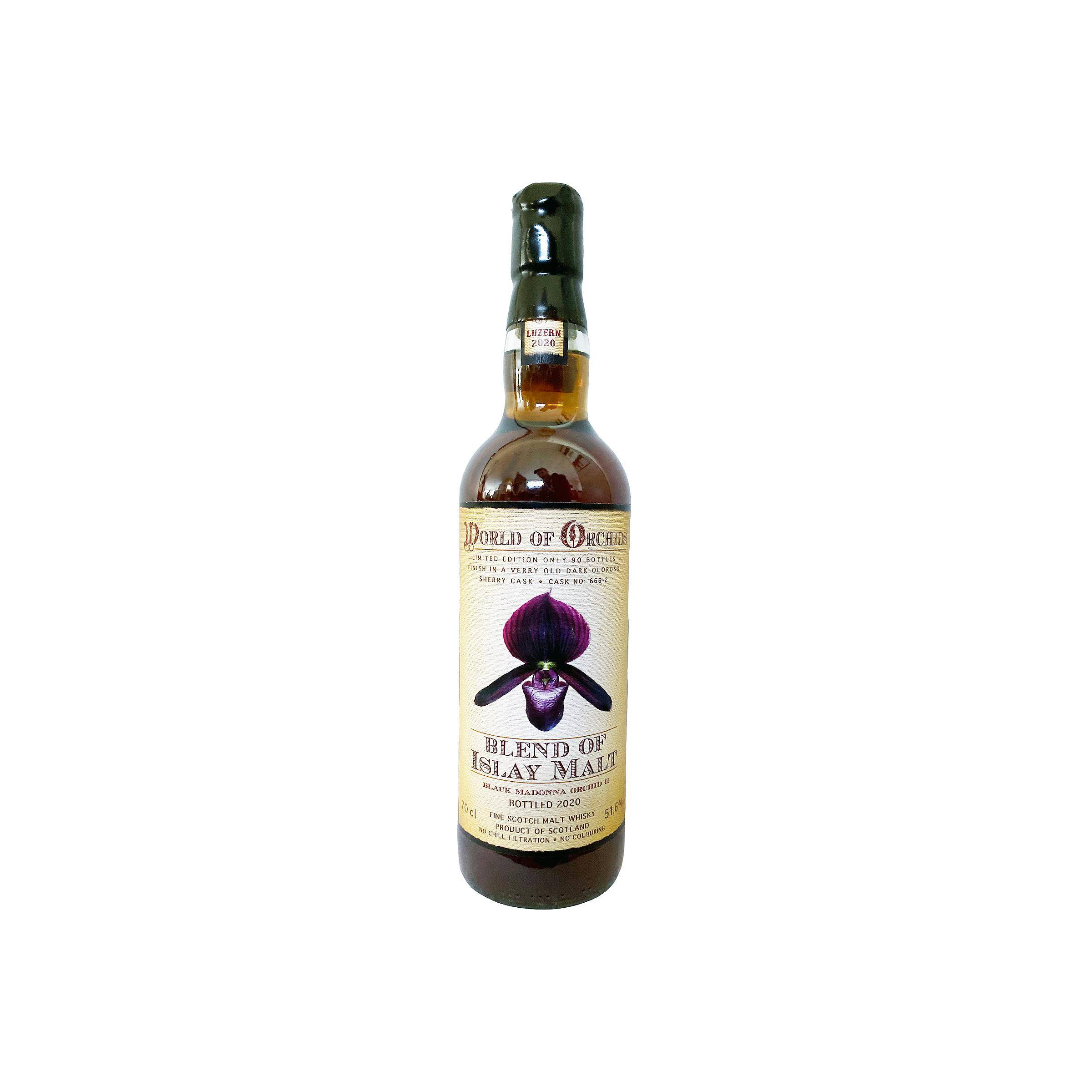 Blend of Islay Malt Black Madonna Orchid II JW