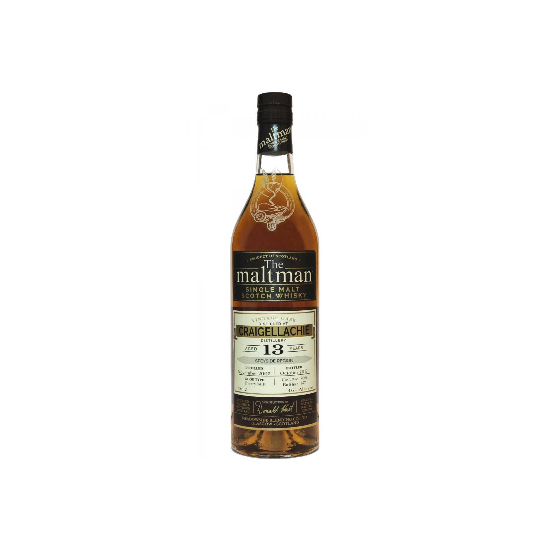 Craigellachie 2003 13 Years Single Malt Whisky