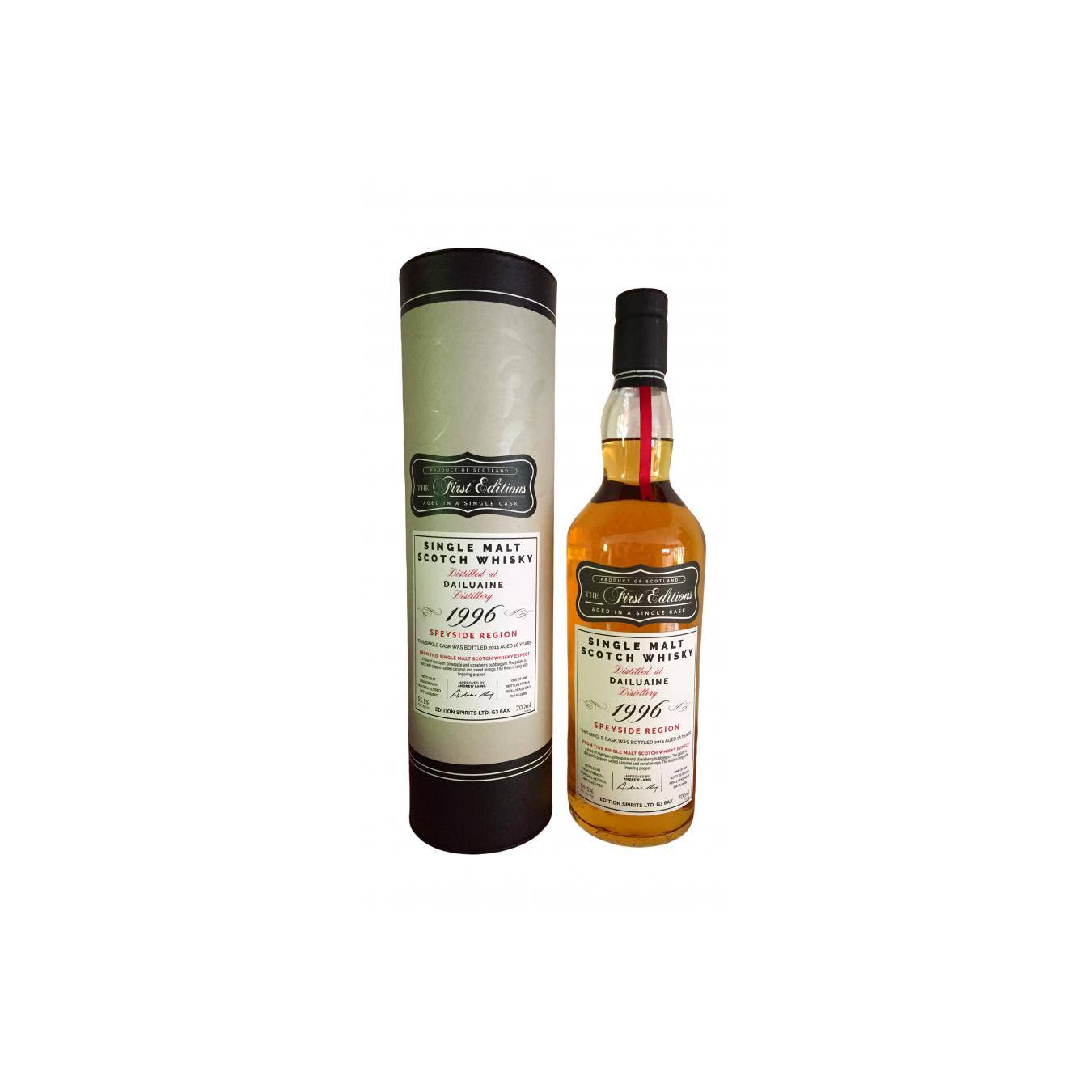 Dailuaine The First Editions 1996 18 Years Single Malt Whisky 2