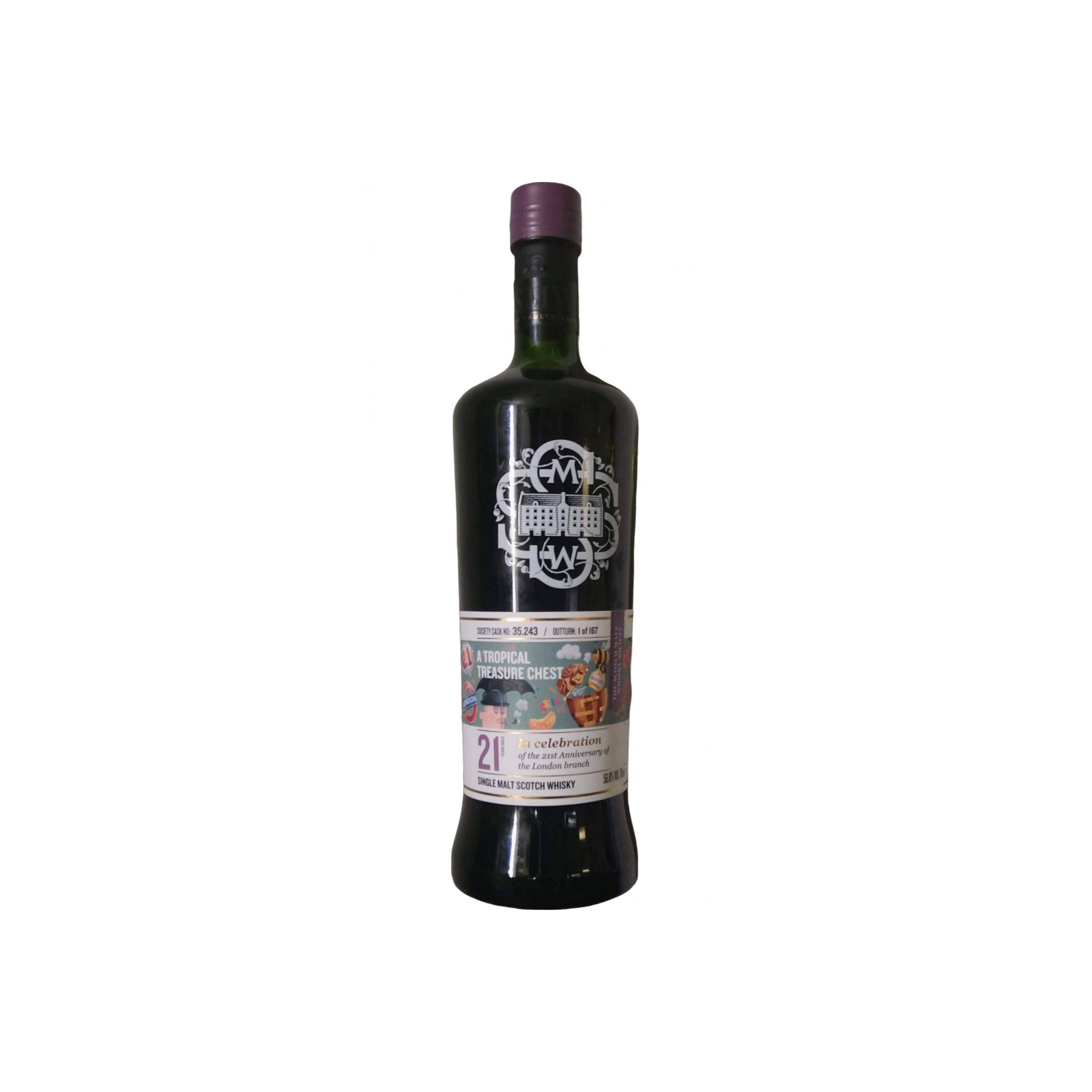 The Scotch Malt Whisky Society 1988 21 Years Single Malt Whisky