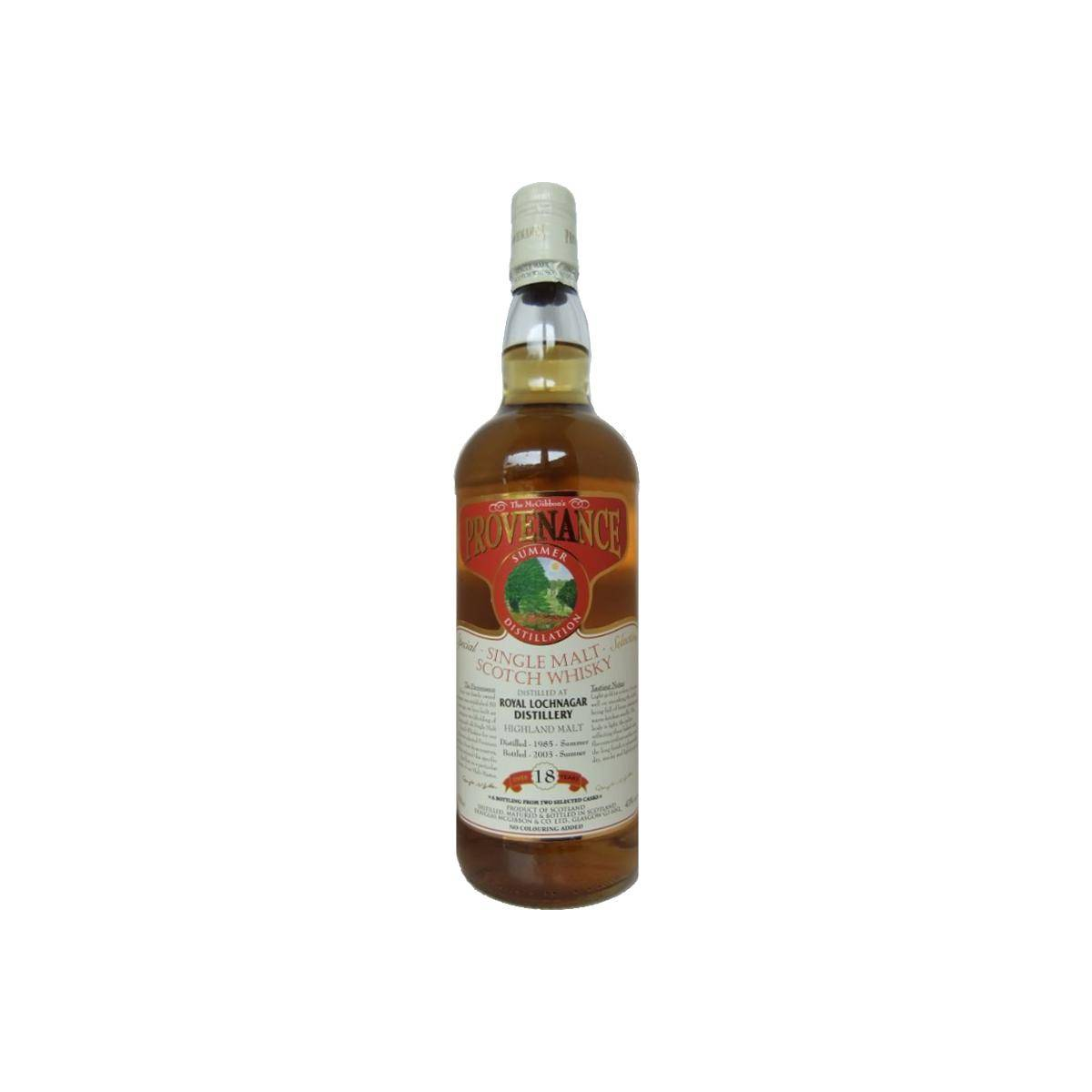 Royal Lochnagar McGibbon's Provenance 1985 18 Years Single Malt Whisky 2