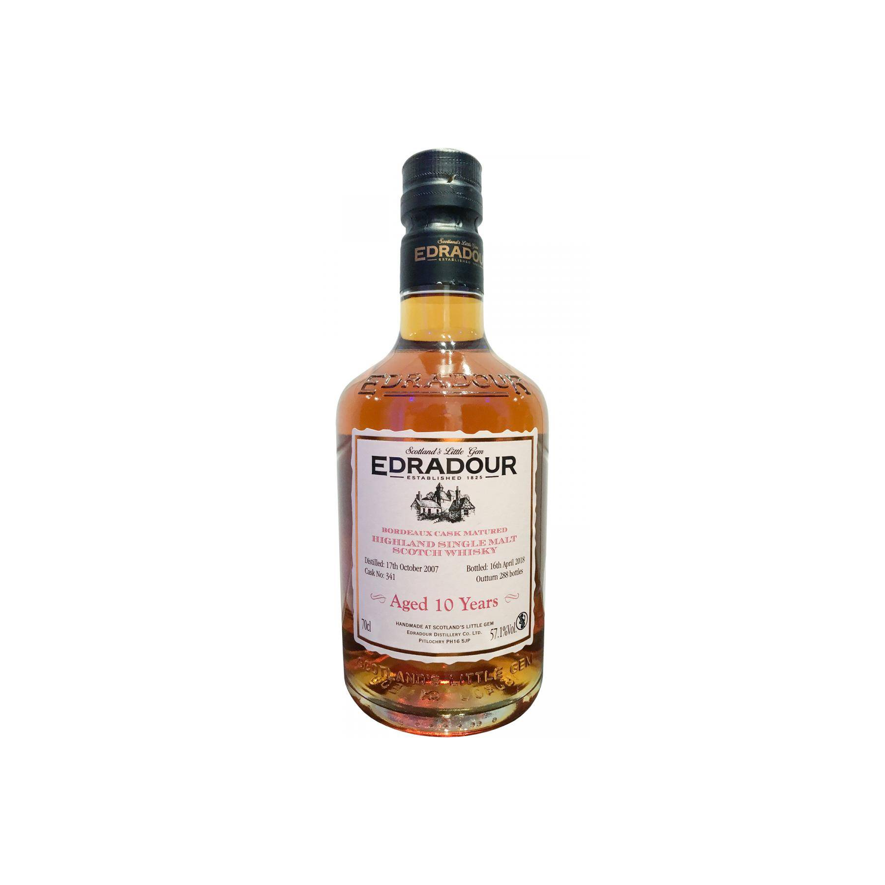 Edradour 2007 10 Years Single Malt Whisky