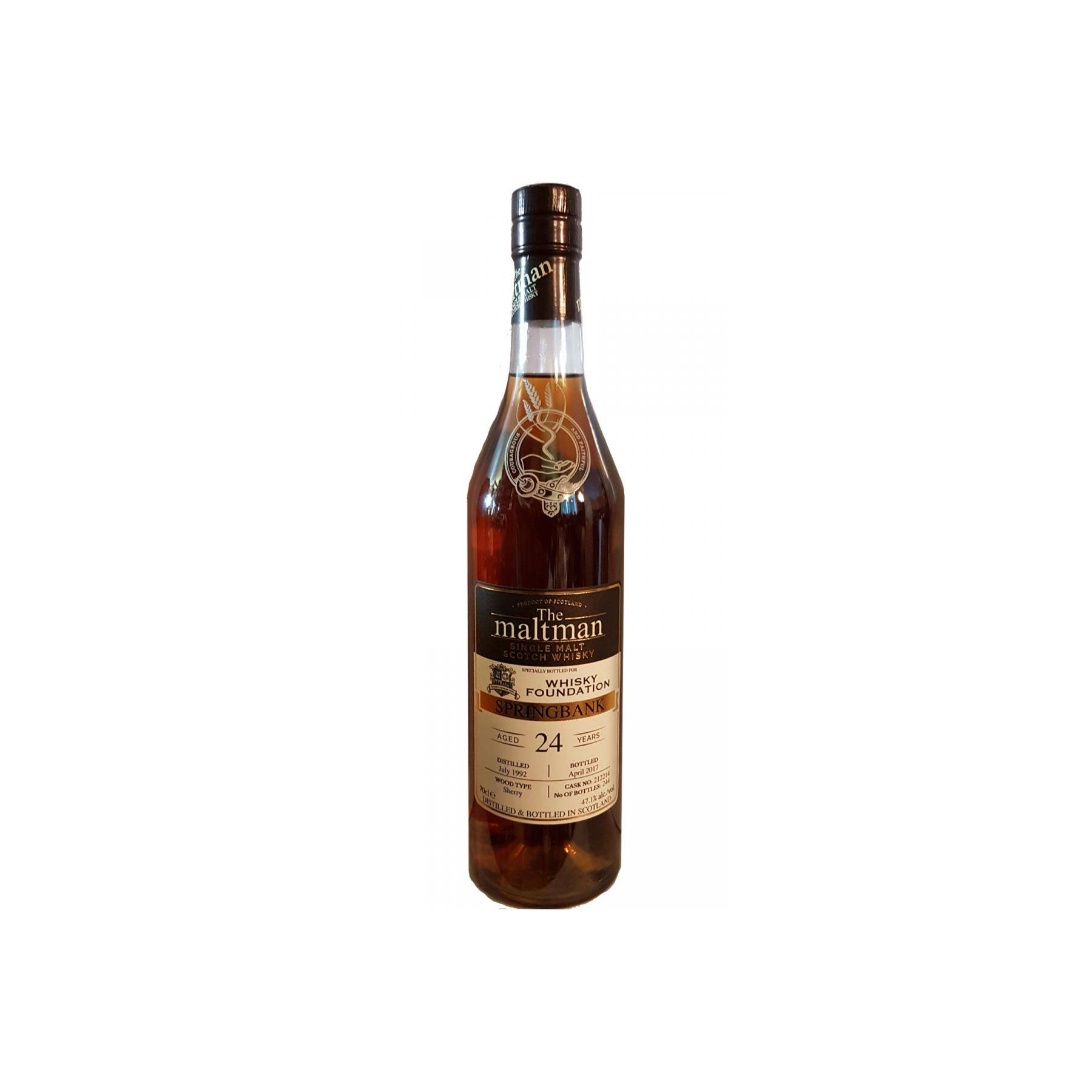Springbank 1992 24 Years Single Malt Whisky