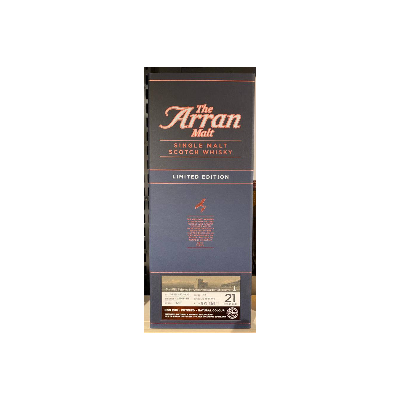 Arran Limited Edition 1996 21 Years Single Malt Whisky 2