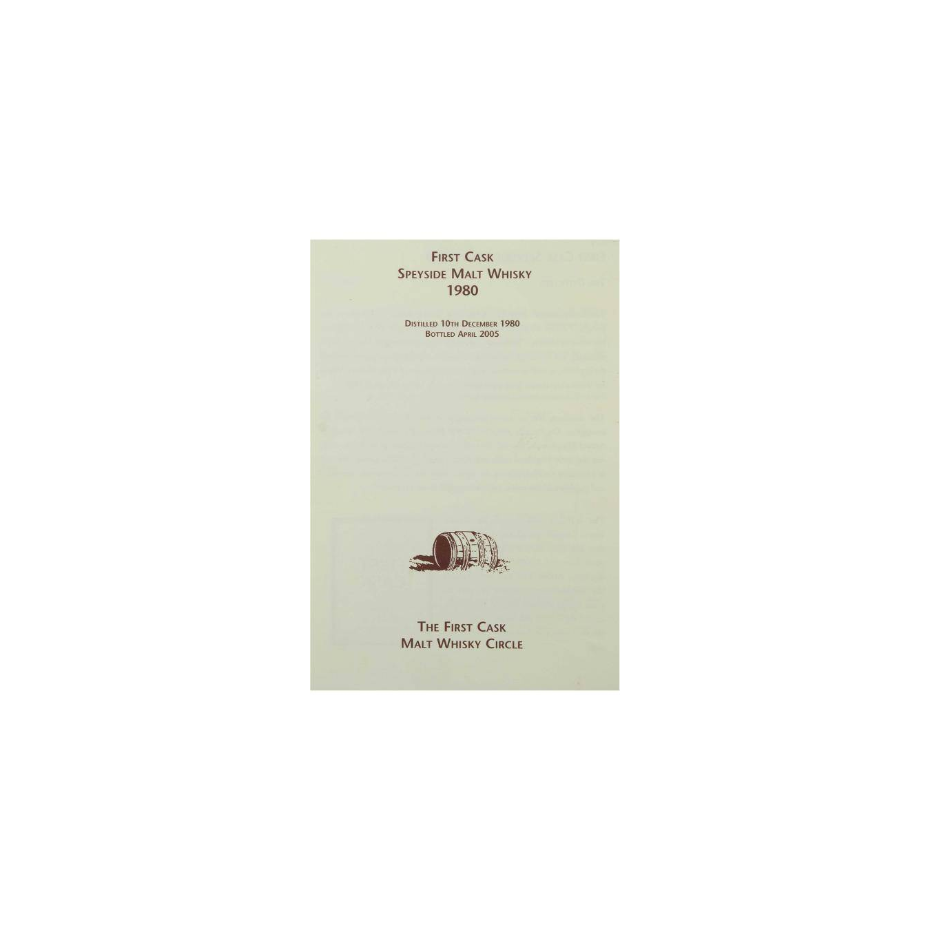 Inchgower 1980 24 Years Single Malt Whisky 2