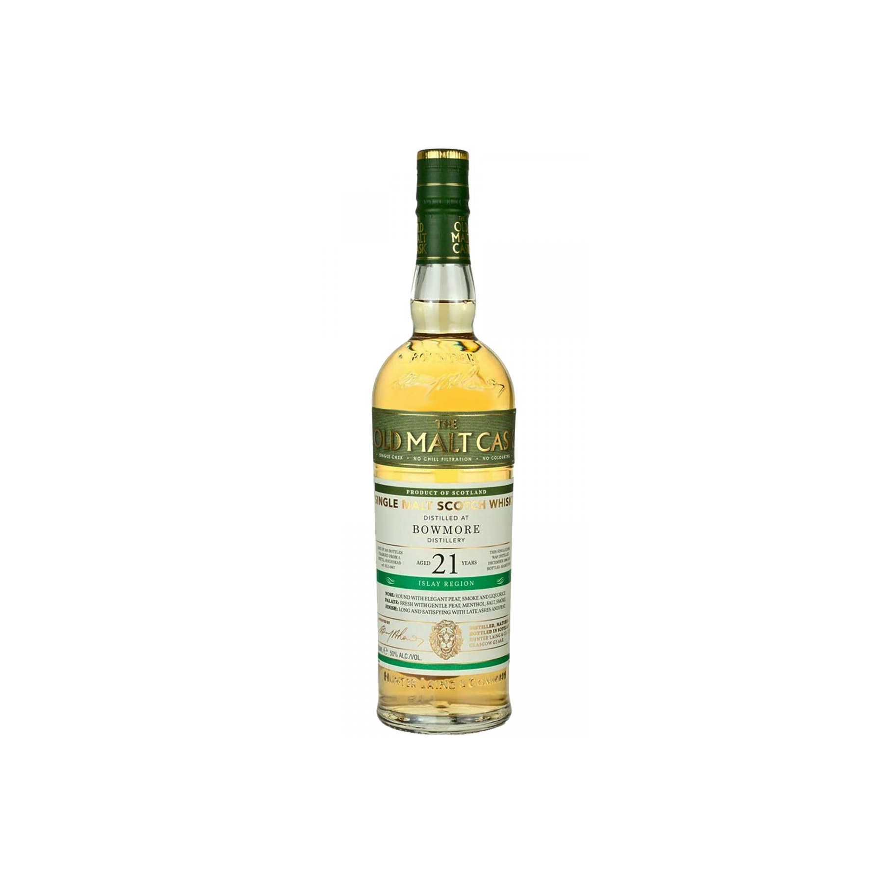 Bowmore Old Malt Cask 1996 21 Years Single Malt Whisky