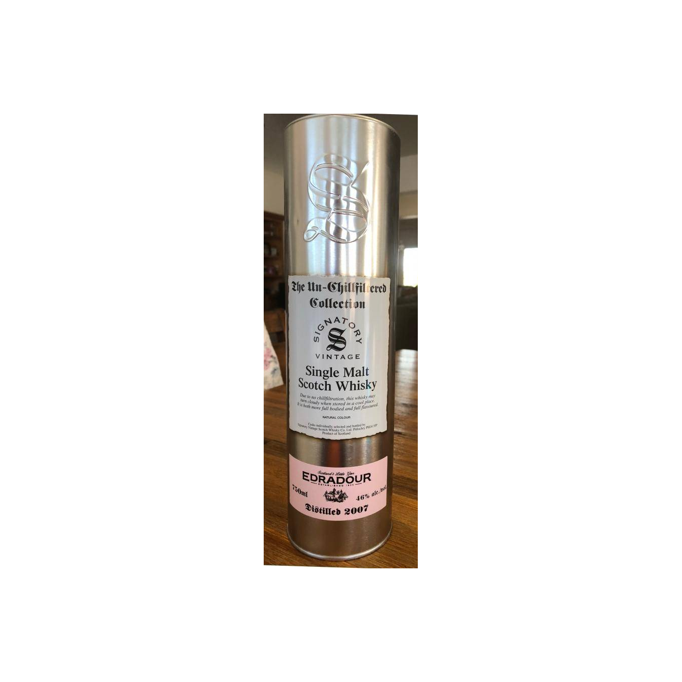 Edradour The Un-Chillfiltered Collection 2007 10 Years Single Malt Whisky 3