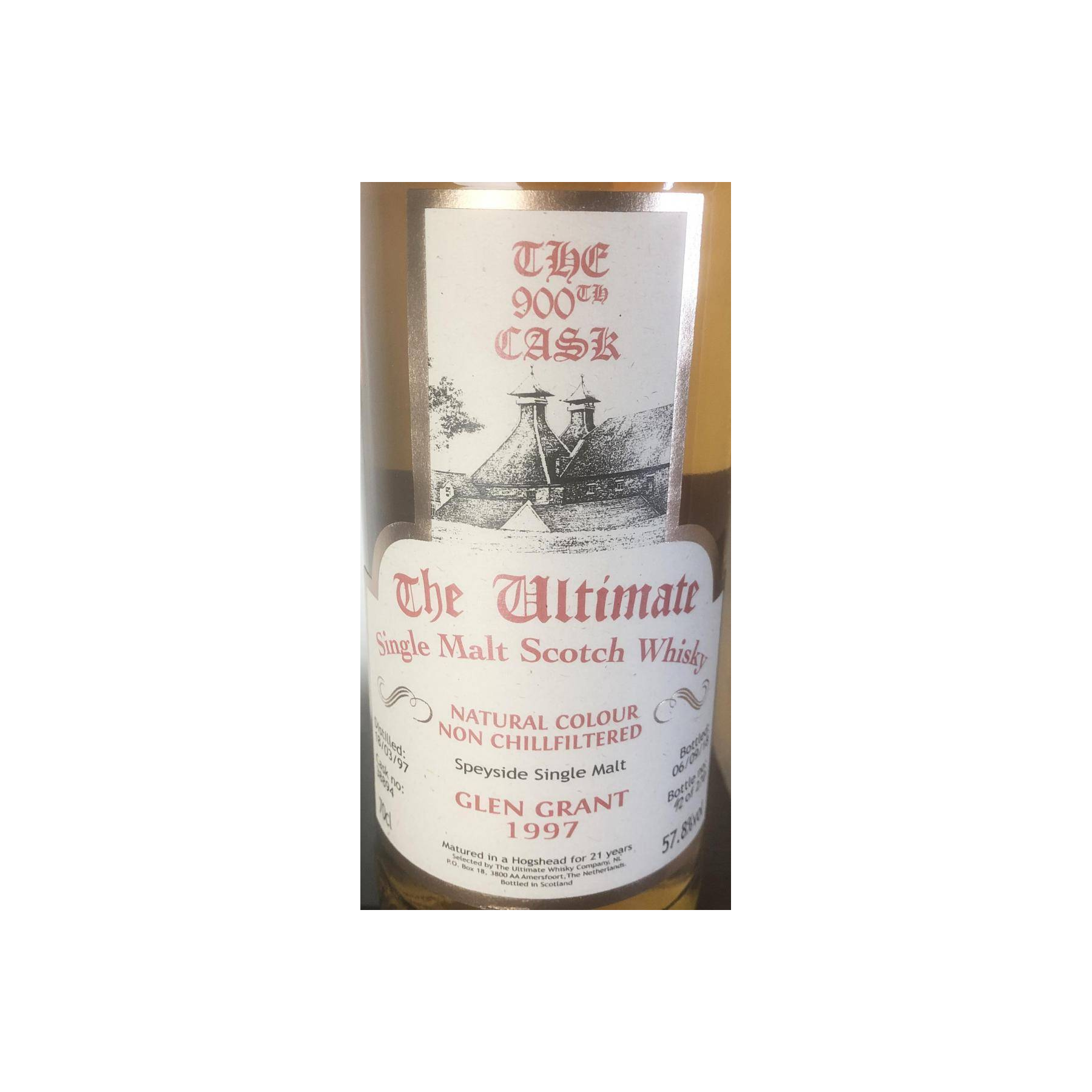 Glen Grant 1997 21 Years Single Malt Whisky 2