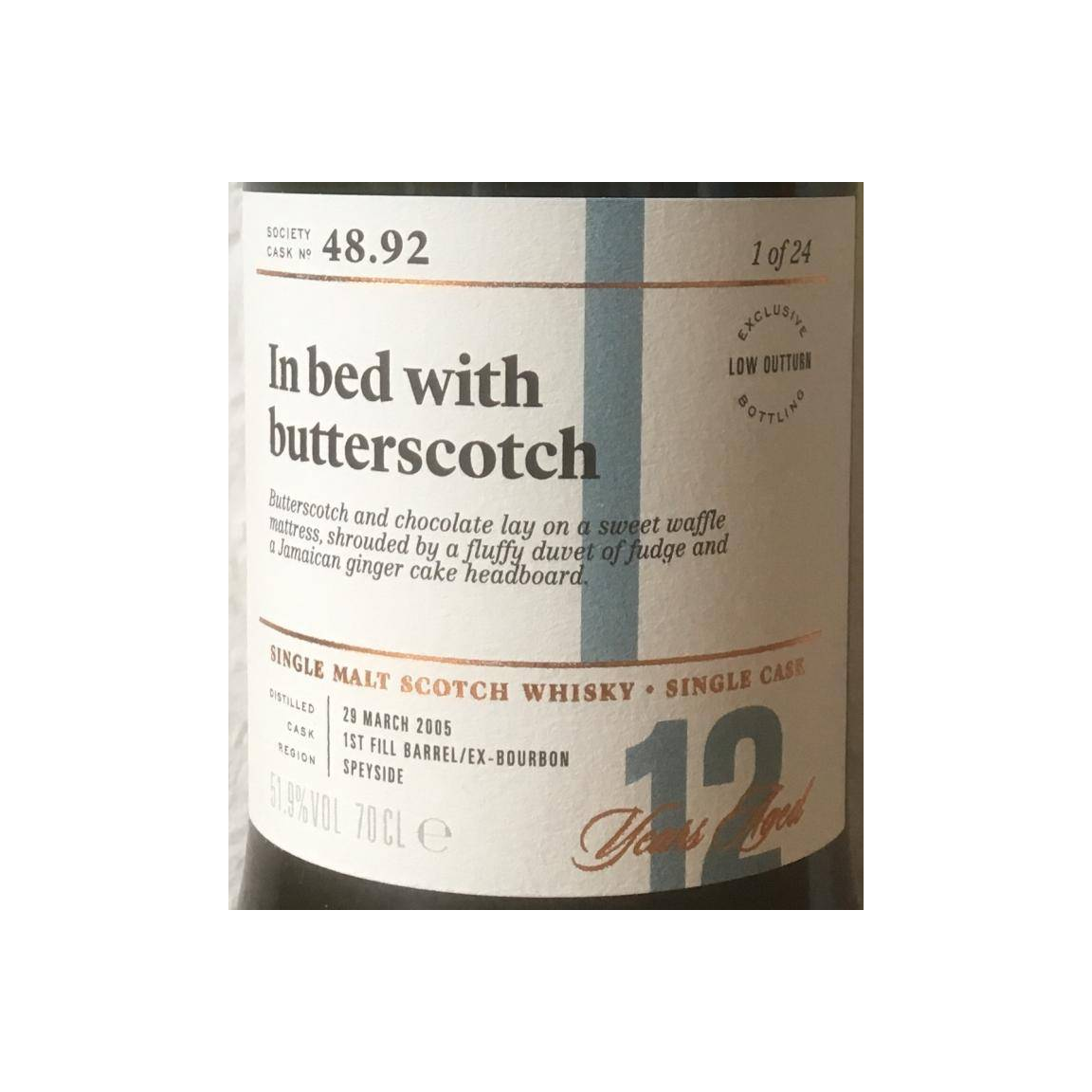 The Scotch Malt Whisky Society 2005 12 Years Single Malt Whisky