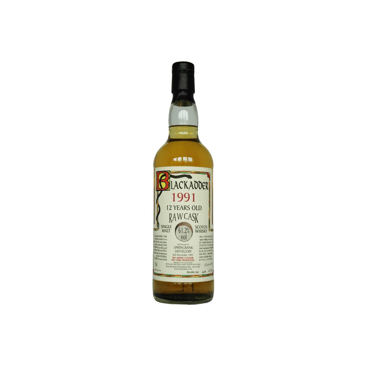 Springbank Raw Cask 1991 12 Years Single Malt Whisky