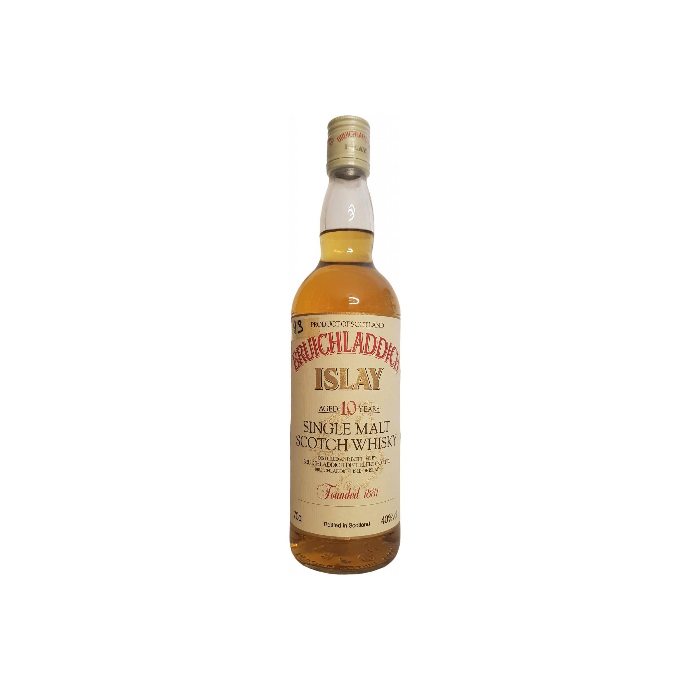Bruichladdich 10 Years Single Malt Whisky