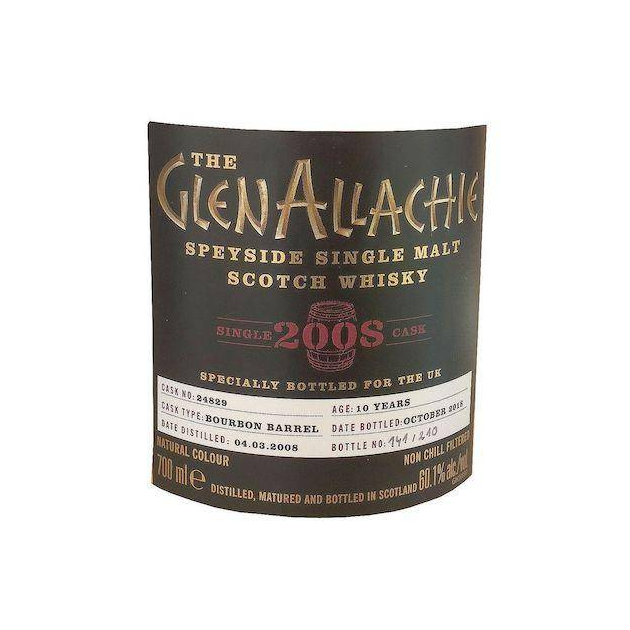 The GlenAllachie 2008 10 Years Single Malt Whisky 2