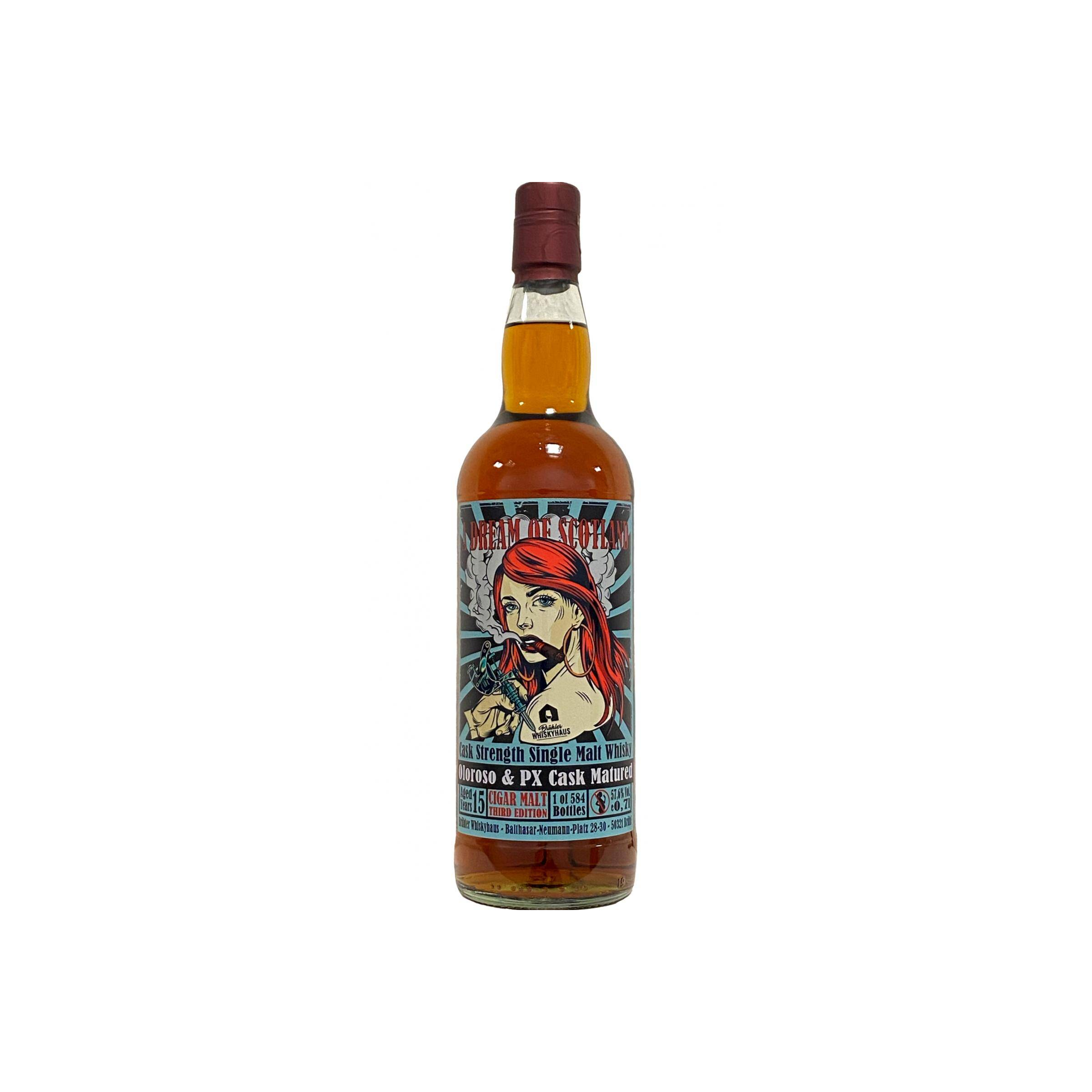 Single Malt Whisky 15-year-old BW - Cigar Malt III