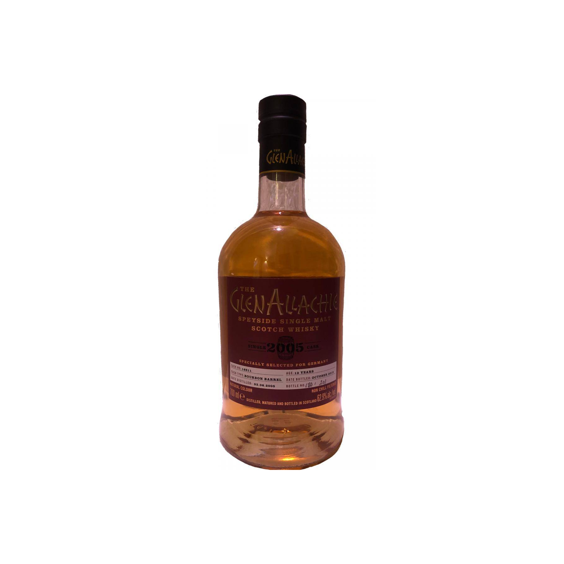 The GlenAllachie Single Cask 2005 13 Years Single Malt Whisky