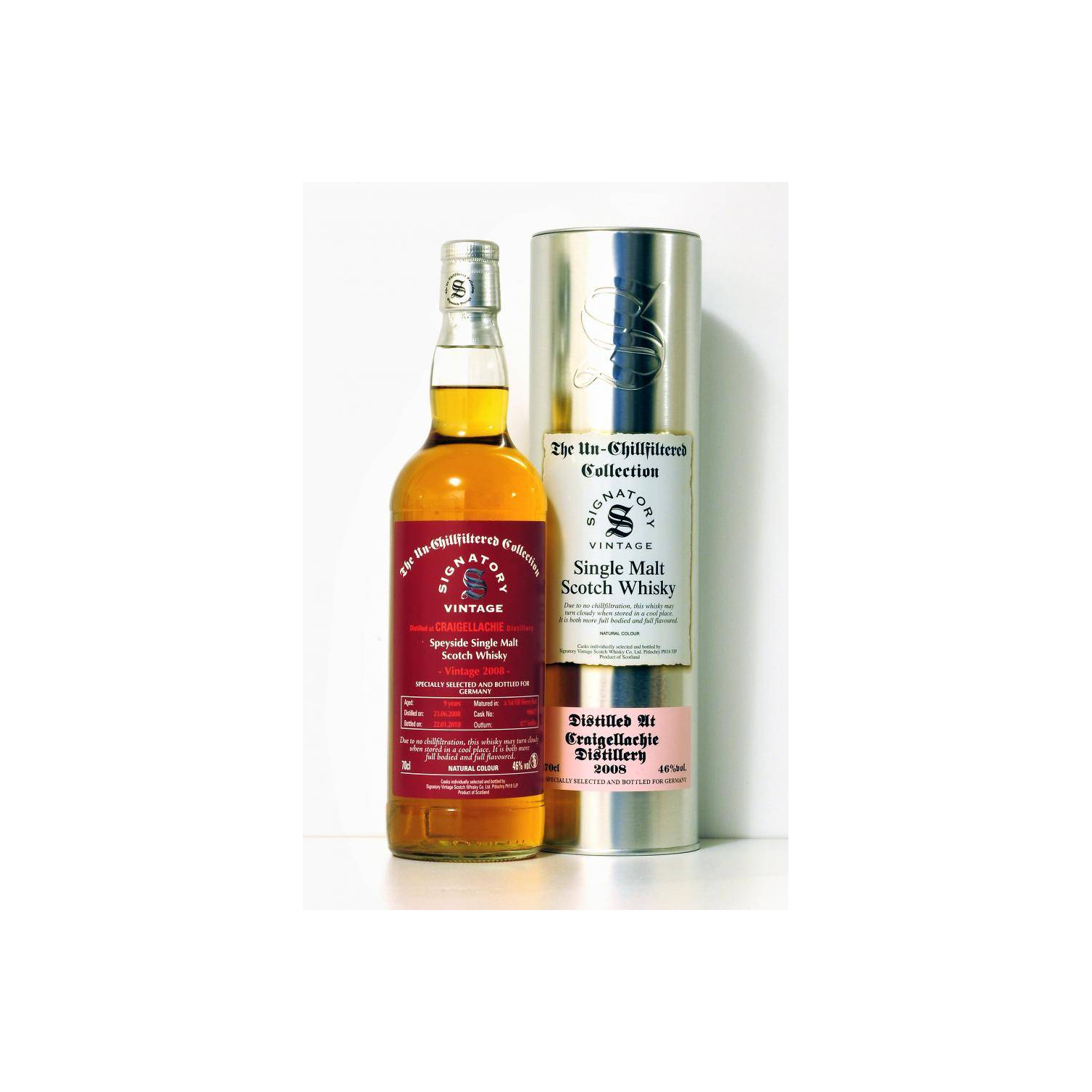 Craigellachie The Un-Chillfiltered Collection 2008 9 Years Single Malt Whisky 3