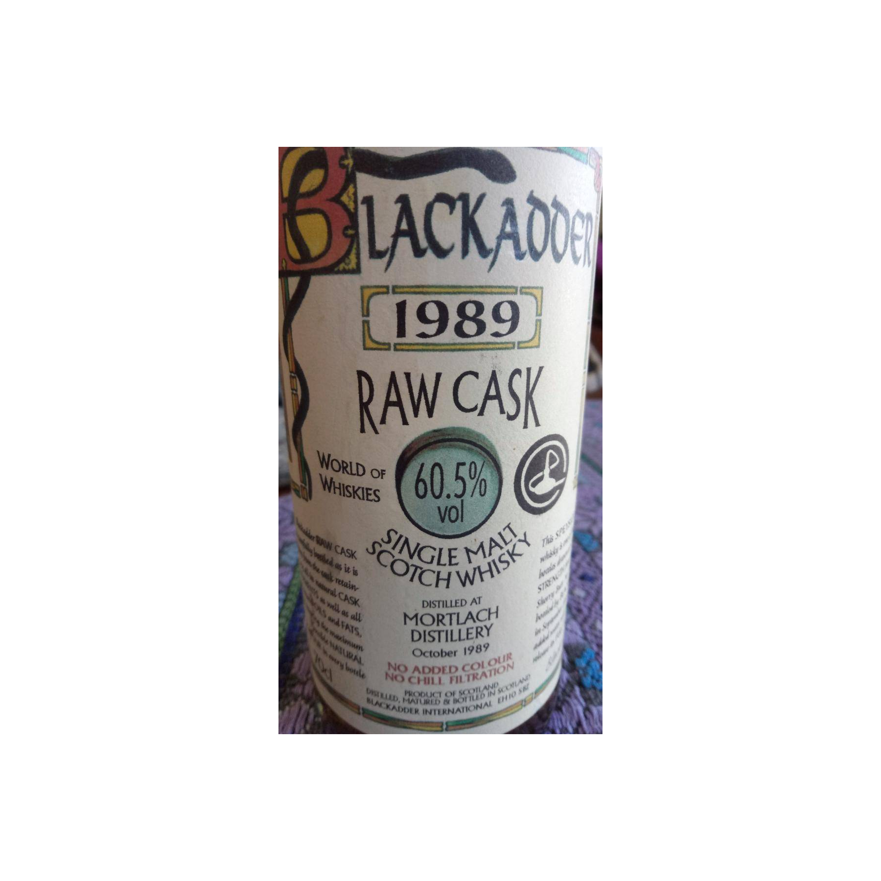 Mortlach Raw Cask 1989 10 Years Single Malt Whisky