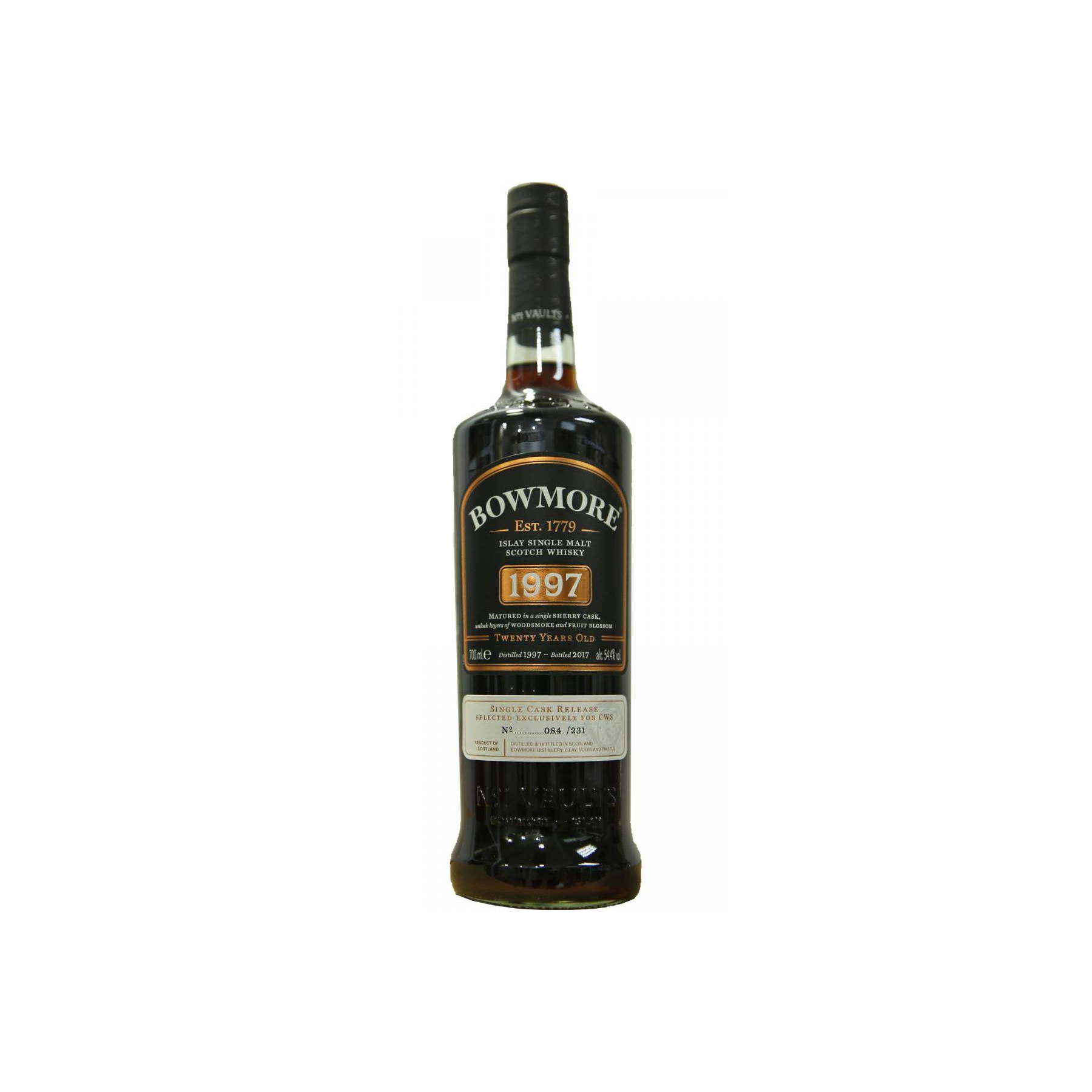 Bowmore 1997 20 Years Single Malt Whisky