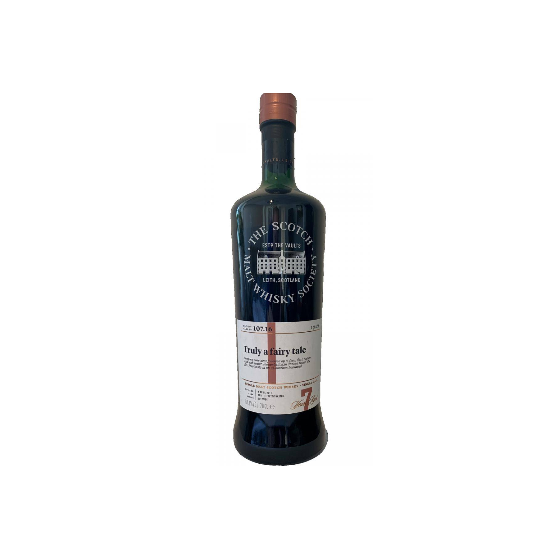 The Scotch Malt Whisky Society 2011 7 Years Single Malt Whisky