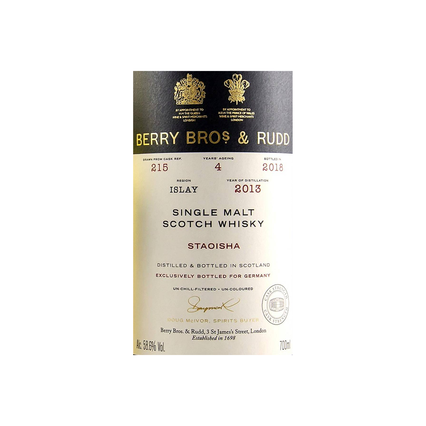 Bunnahabhain 2013 4 Years Single Malt Whisky 3