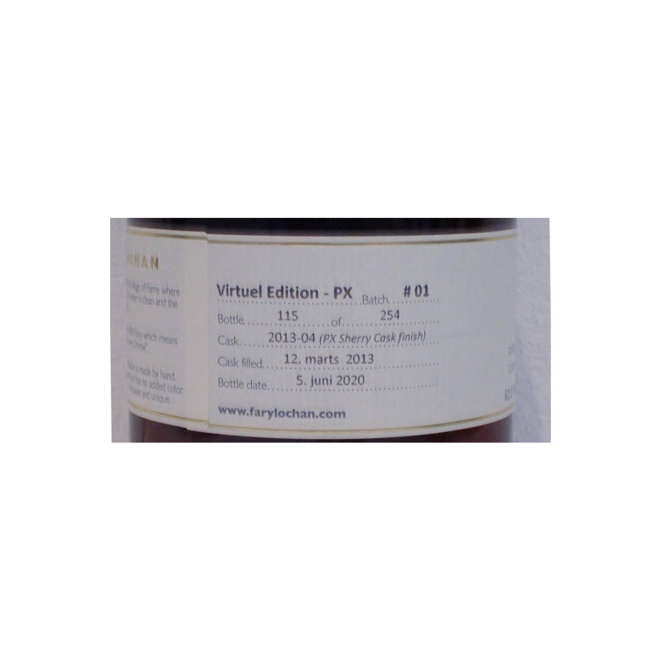 Fary Lochan 2013 6 Years Single Malt Whisky 3