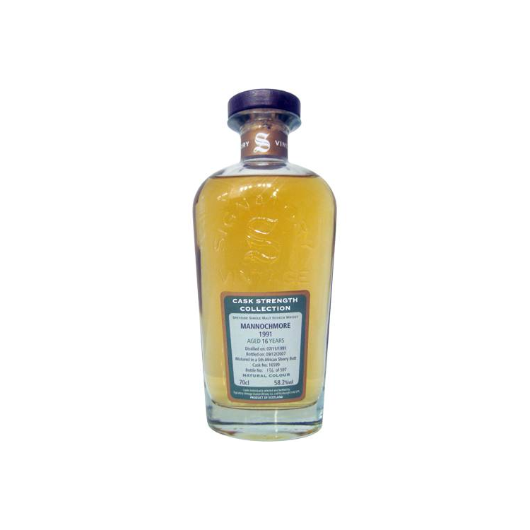 Mannochmore Cask Strength Collection 1991 16 Years Single Malt Whisky