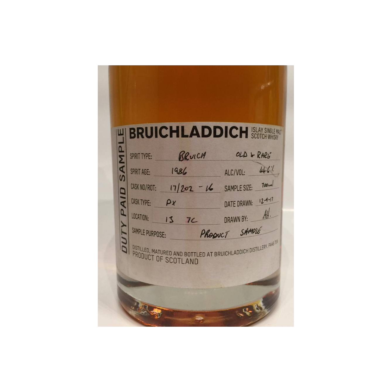 Bruichladdich 1986 31 Years Single Malt Whisky 2