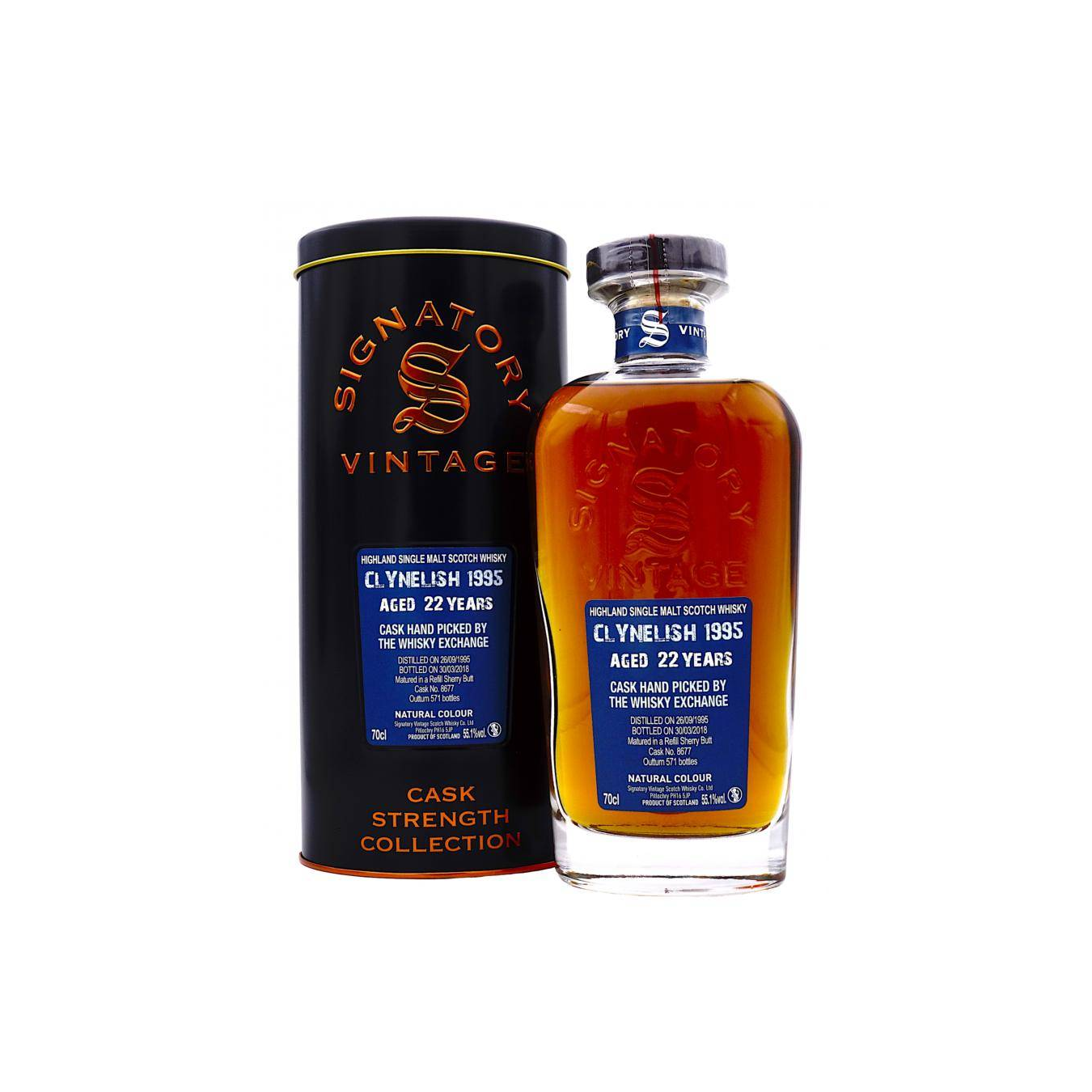 Clynelish Cask Strength Collection 1995 22 Years Single Malt Whisky