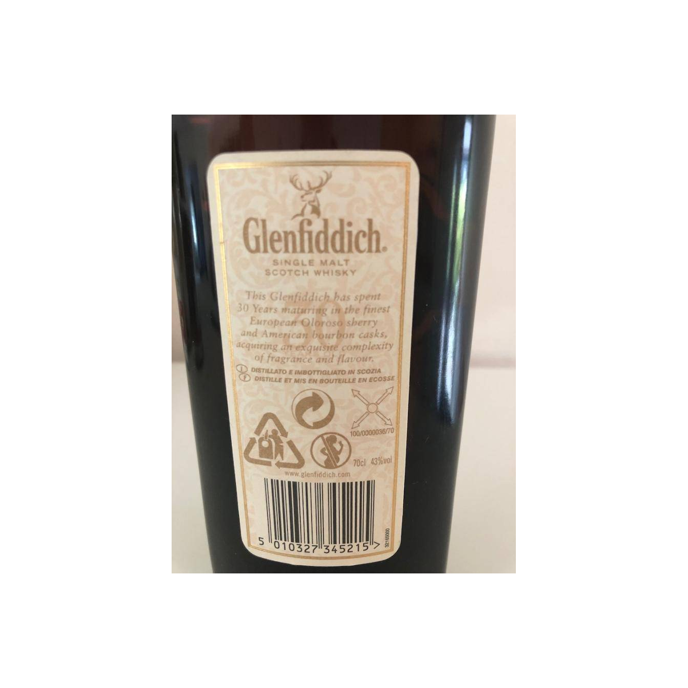 Glenfiddich 30 Years Single Malt Whisky 3