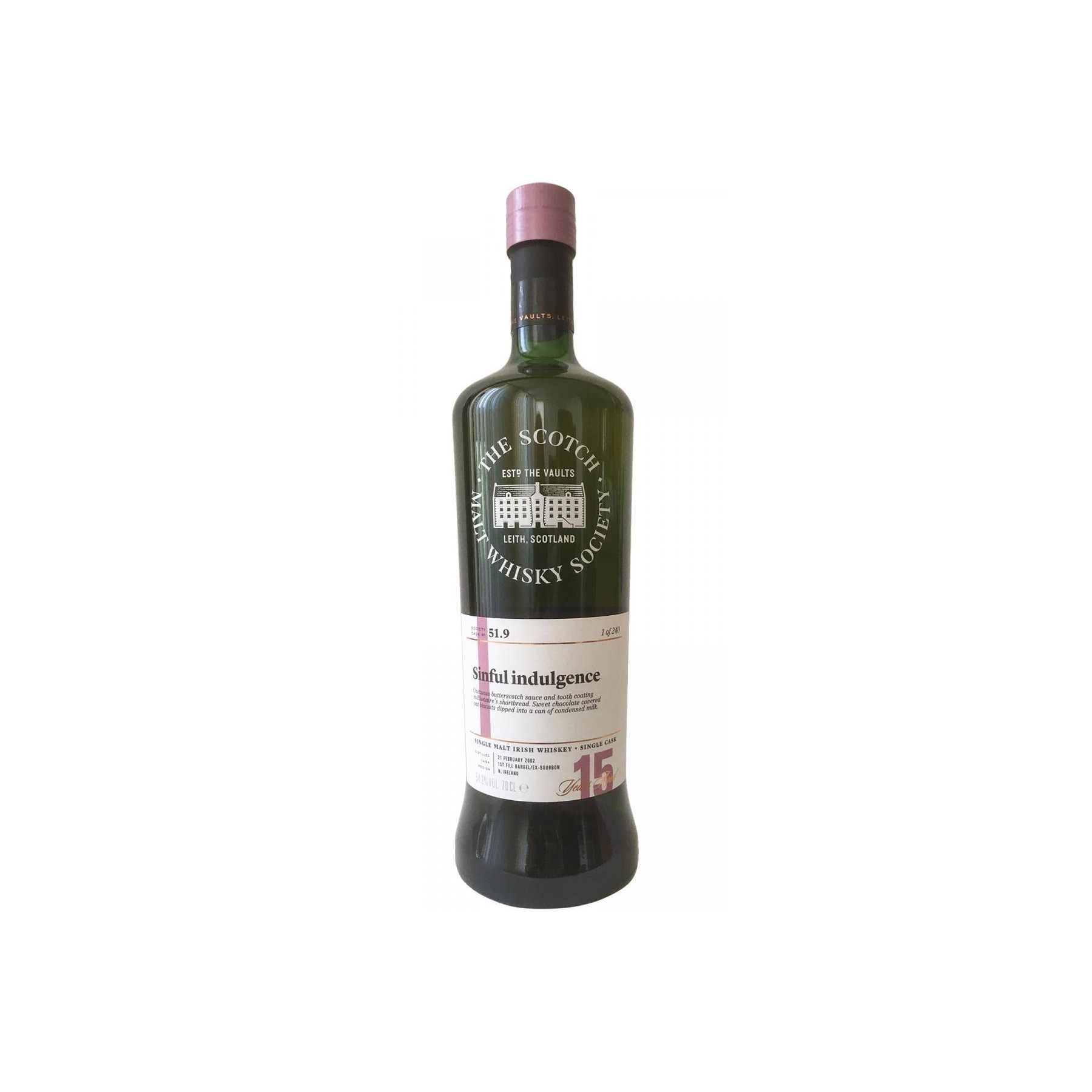 The Scotch Malt Whisky Society 2002 15 Years Single Malt Whisky